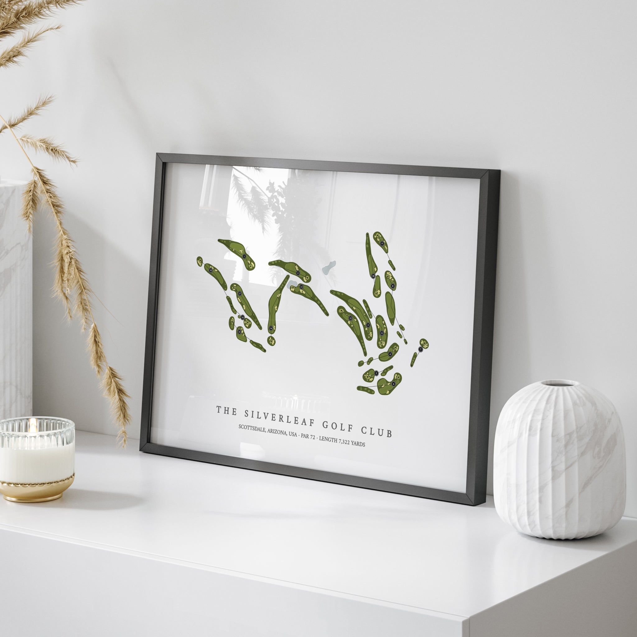 The Silverleaf Golf Club | Golf Course Map | On+Table
