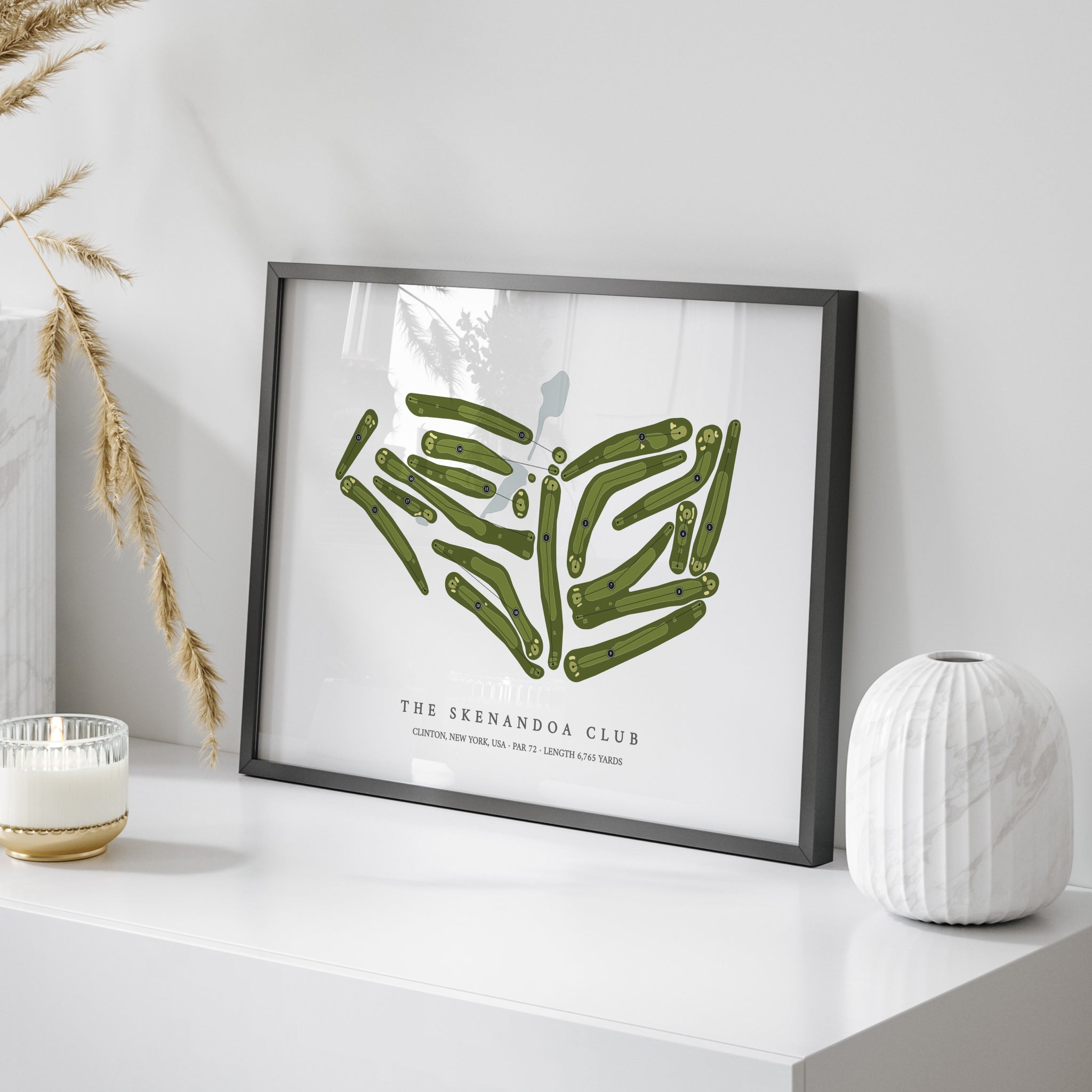 The Skenandoa Club | Golf Course Map | On Table
