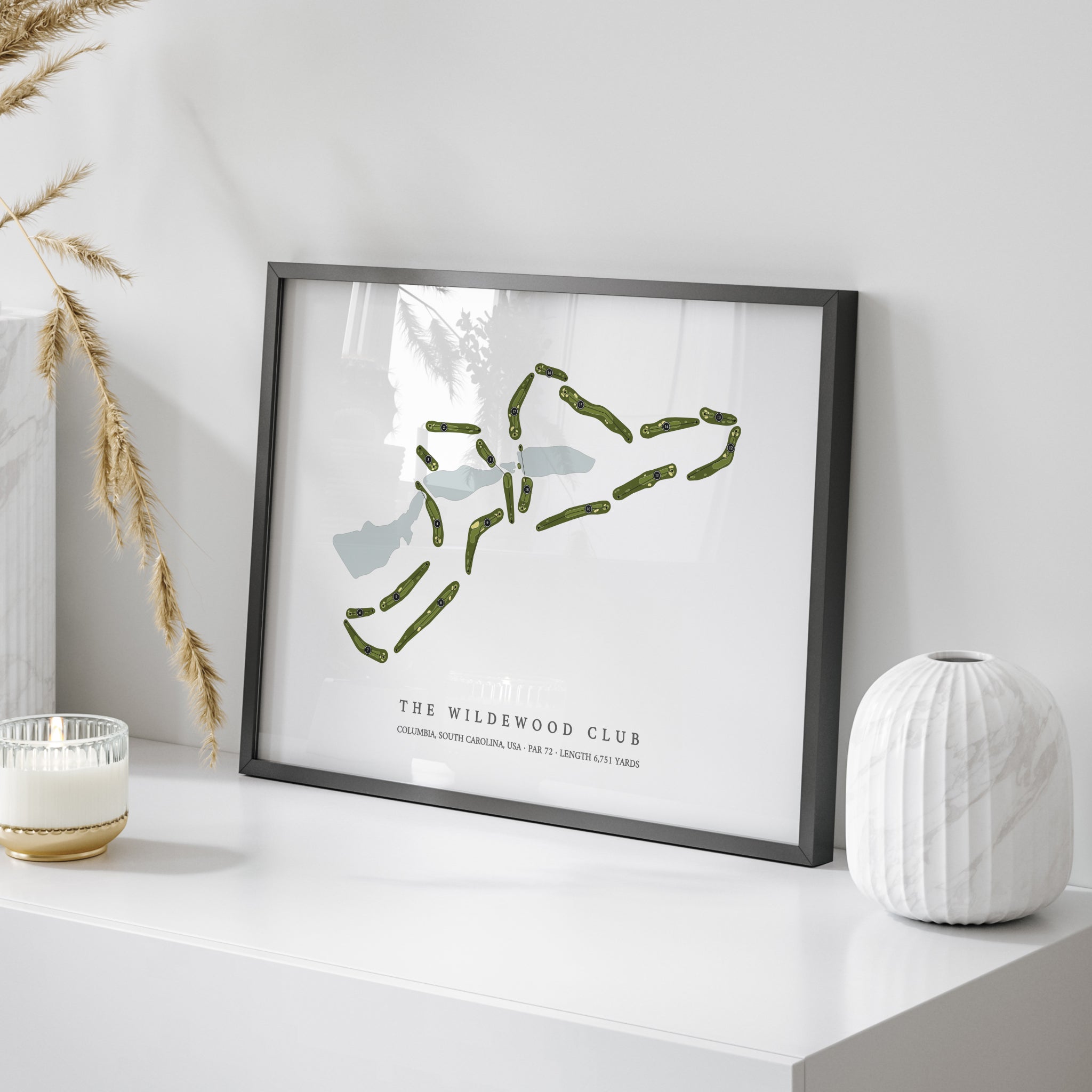 The WildeWood Club | Golf Course Map | On Table