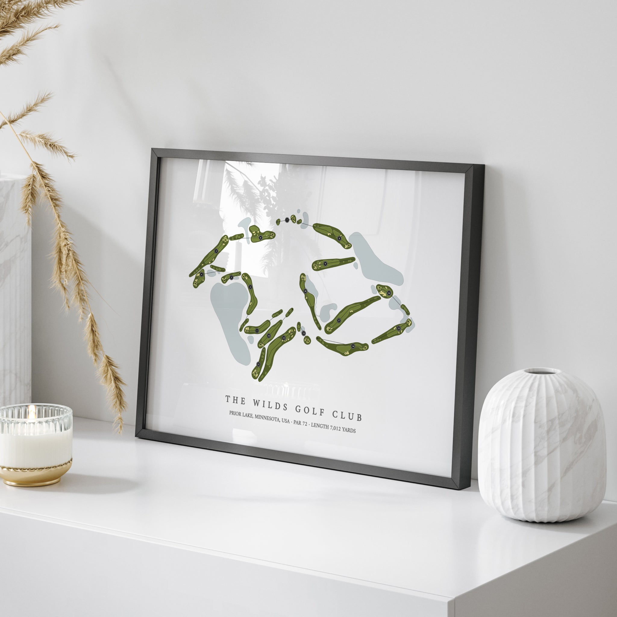 The Wilds Golf Club | Golf Course Map | On+Table