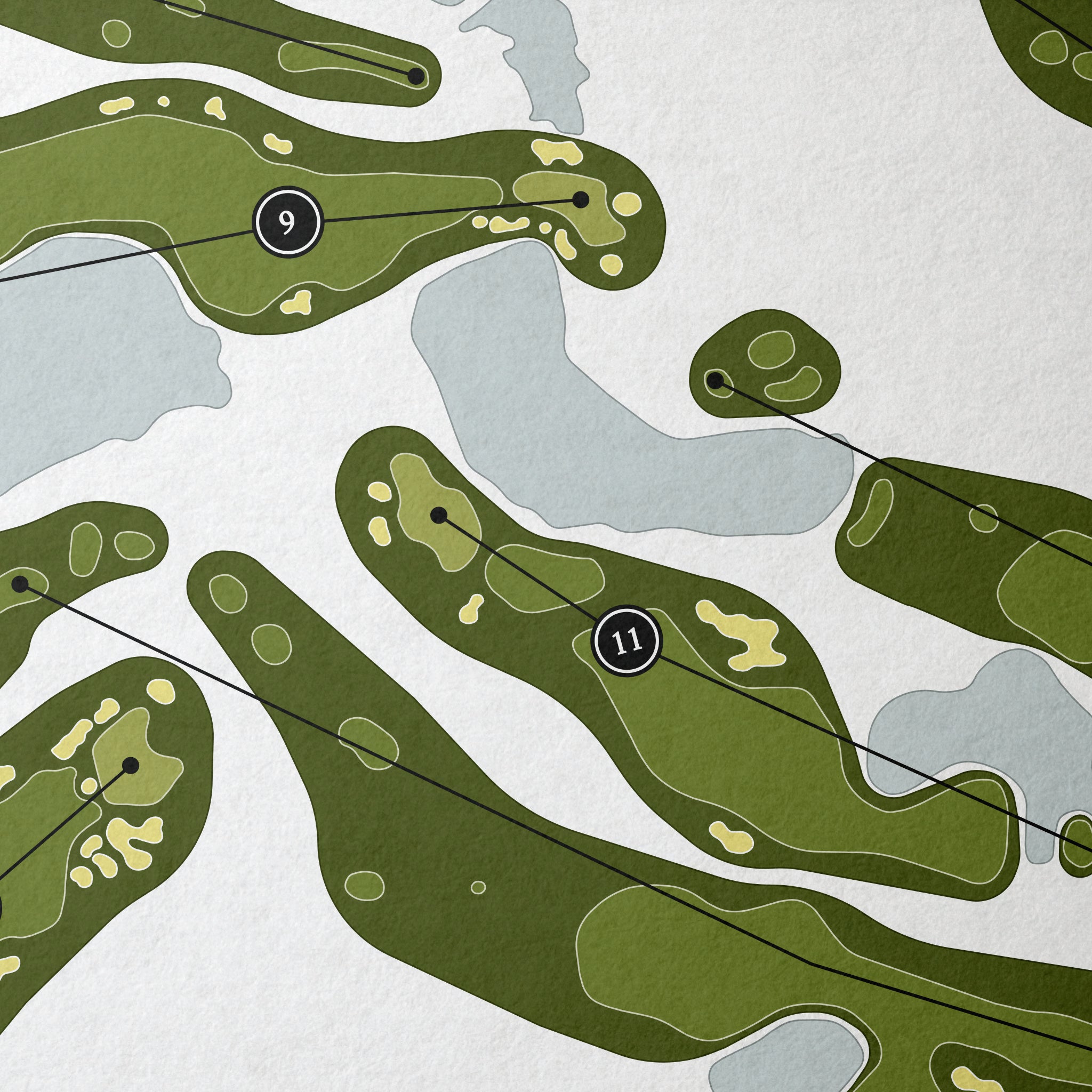 The Wyndgate Country Club | Golf Course Map | Close+Up