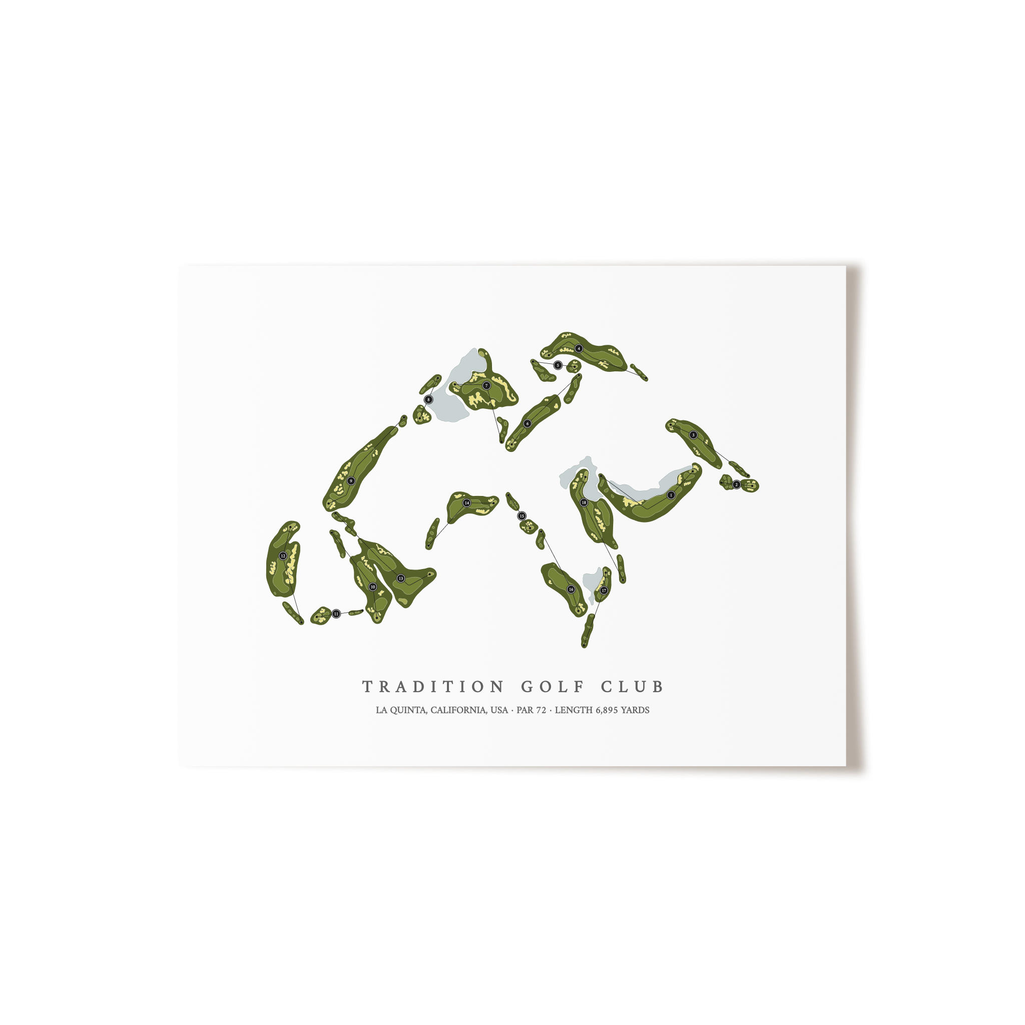 Tradition Golf Club | Golf Course Print | Unframed