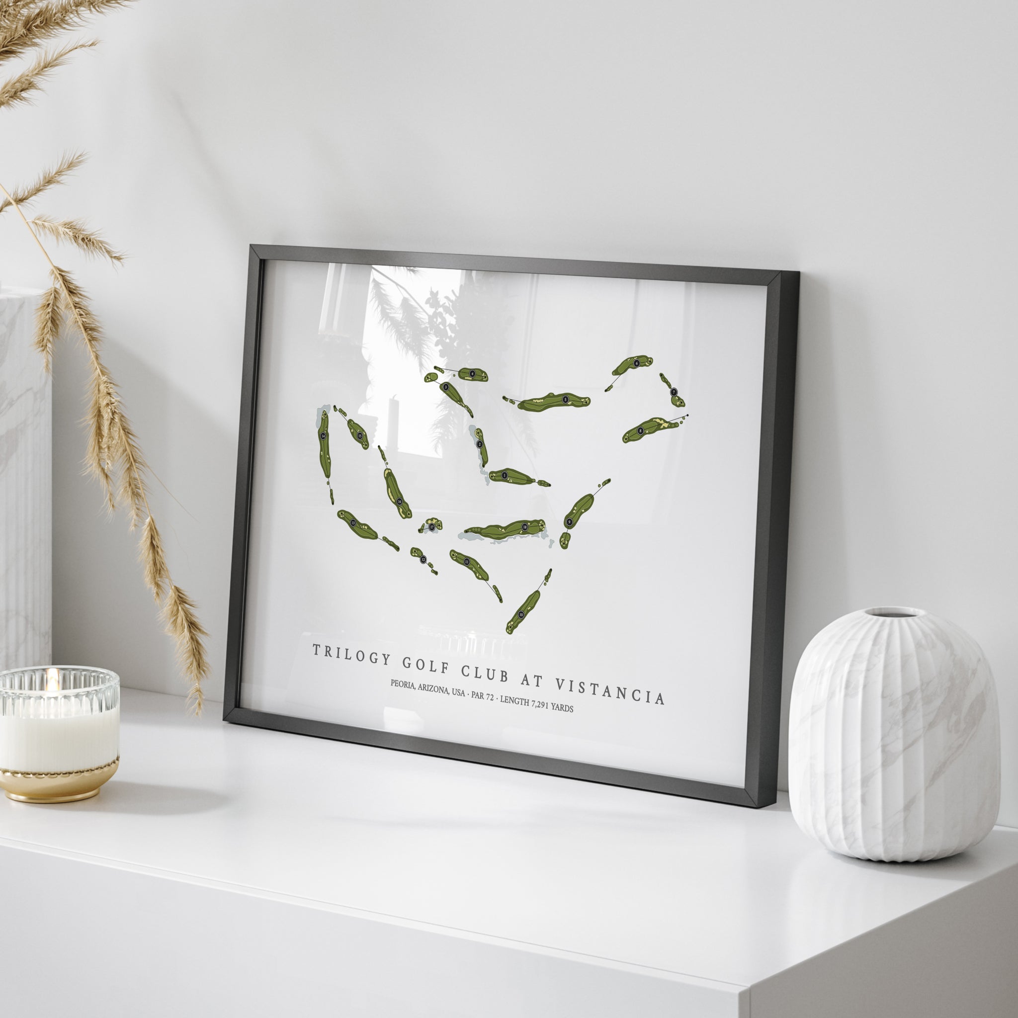 Trilogy Golf Club at Vistancia | Golf Course Map | On+Table