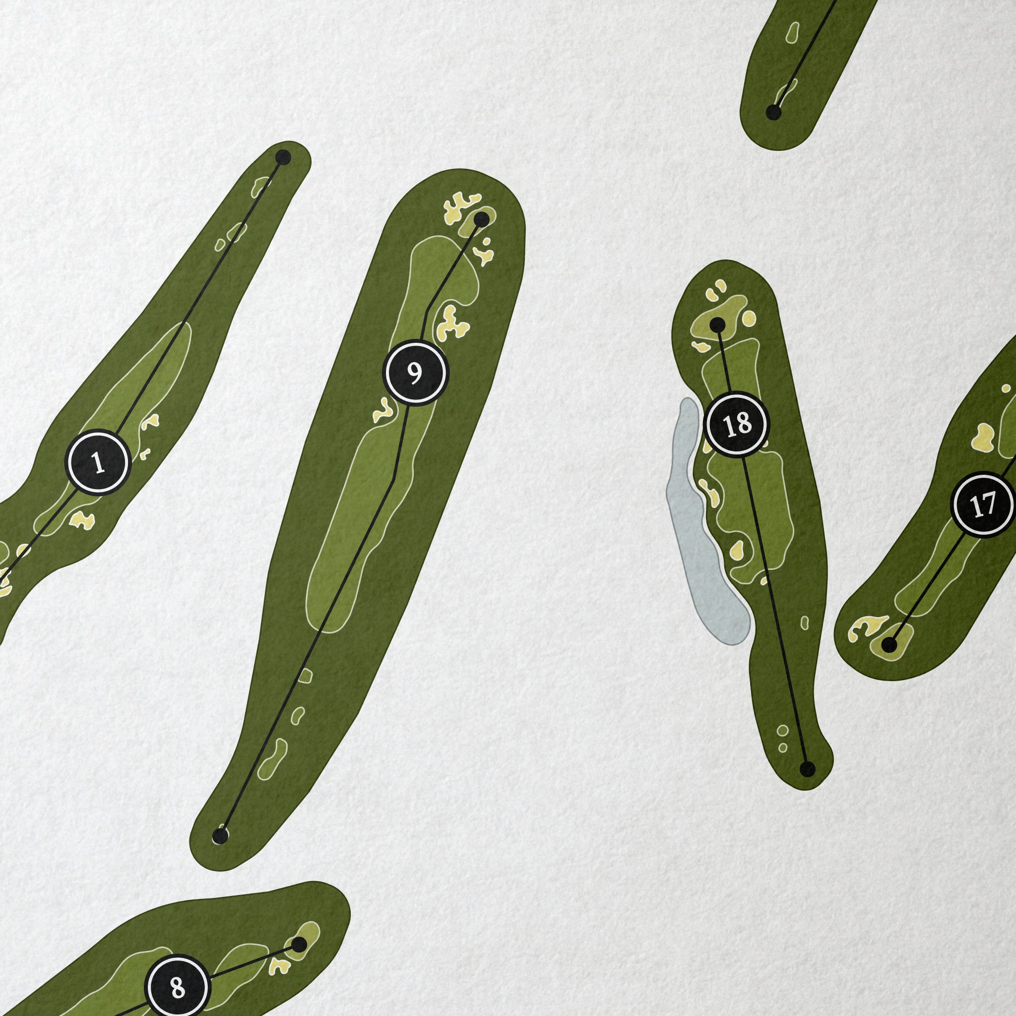 Troon North Golf Club - Monument Course | Golf Course Map | Close+Up