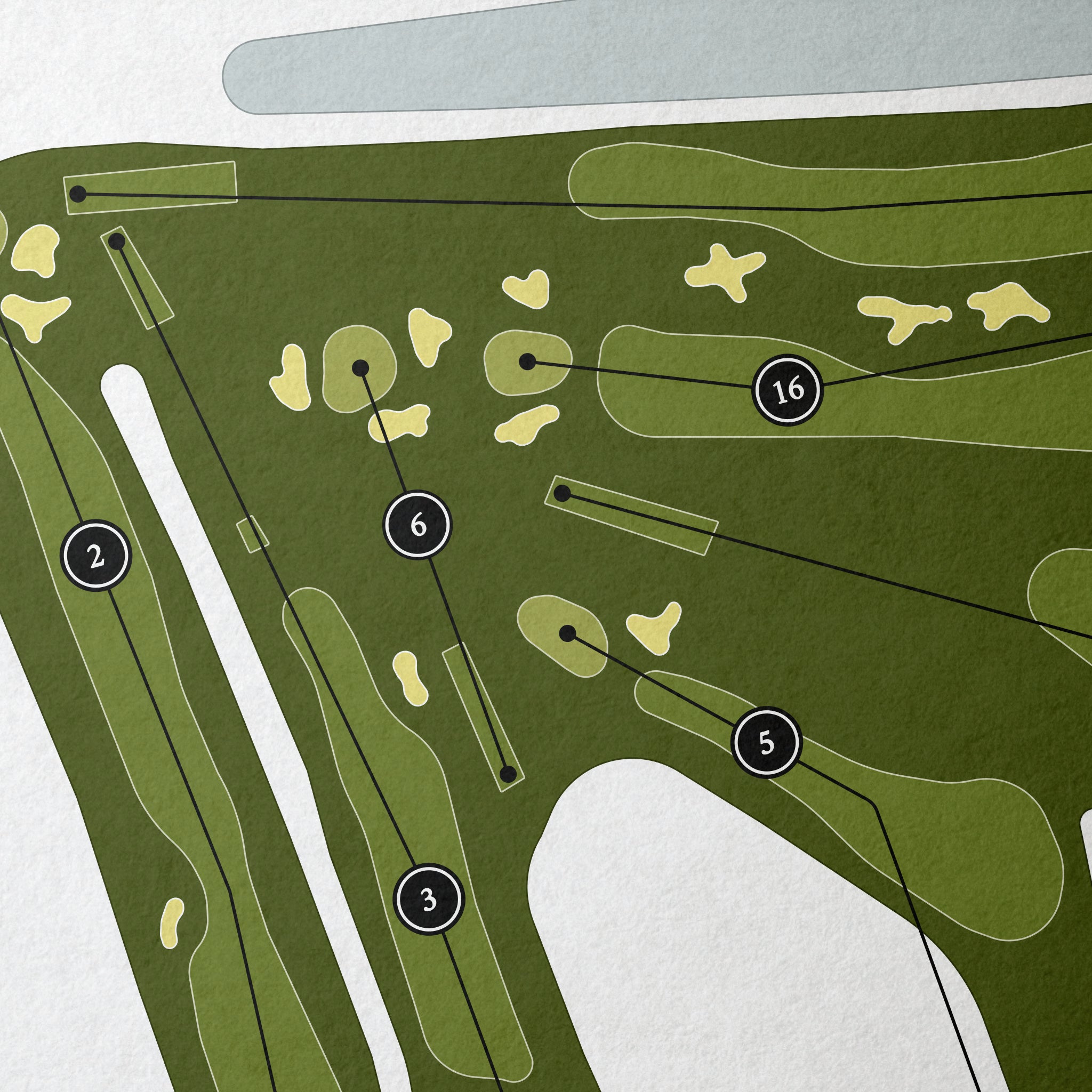 Trull Brook Golf Course | Golf Course Map | Close+Up