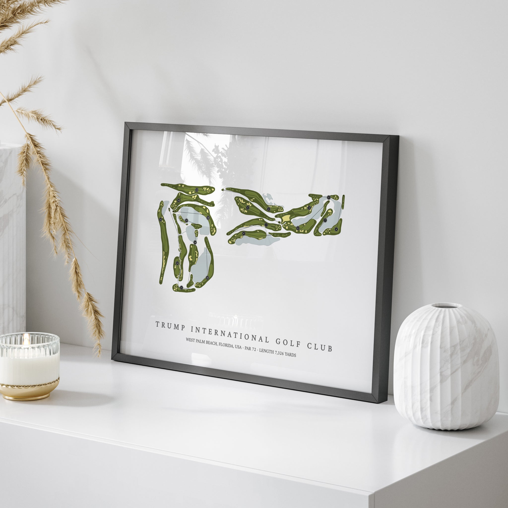 Trump International Golf Club | Golf Course Map | On+Table