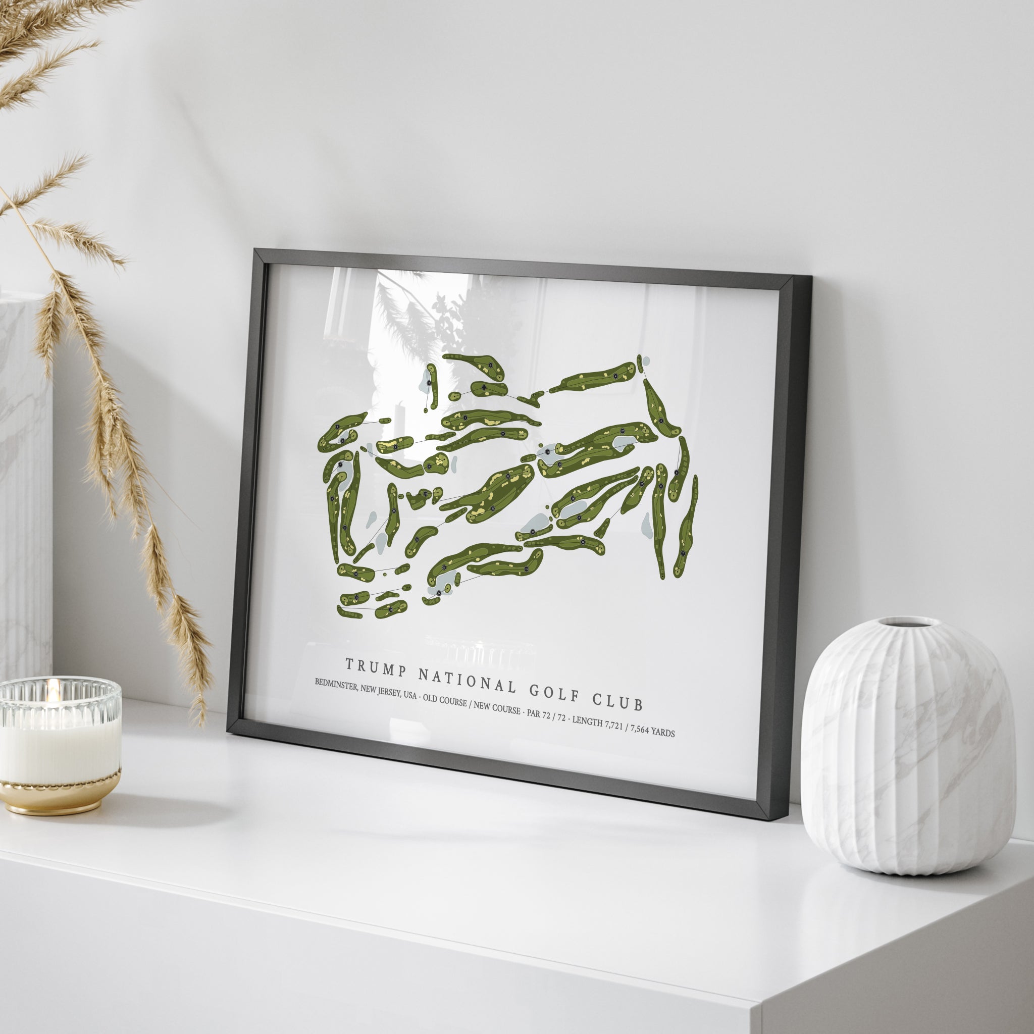 Trump National Golf Club - Bedminster | Golf Course Map | On Table