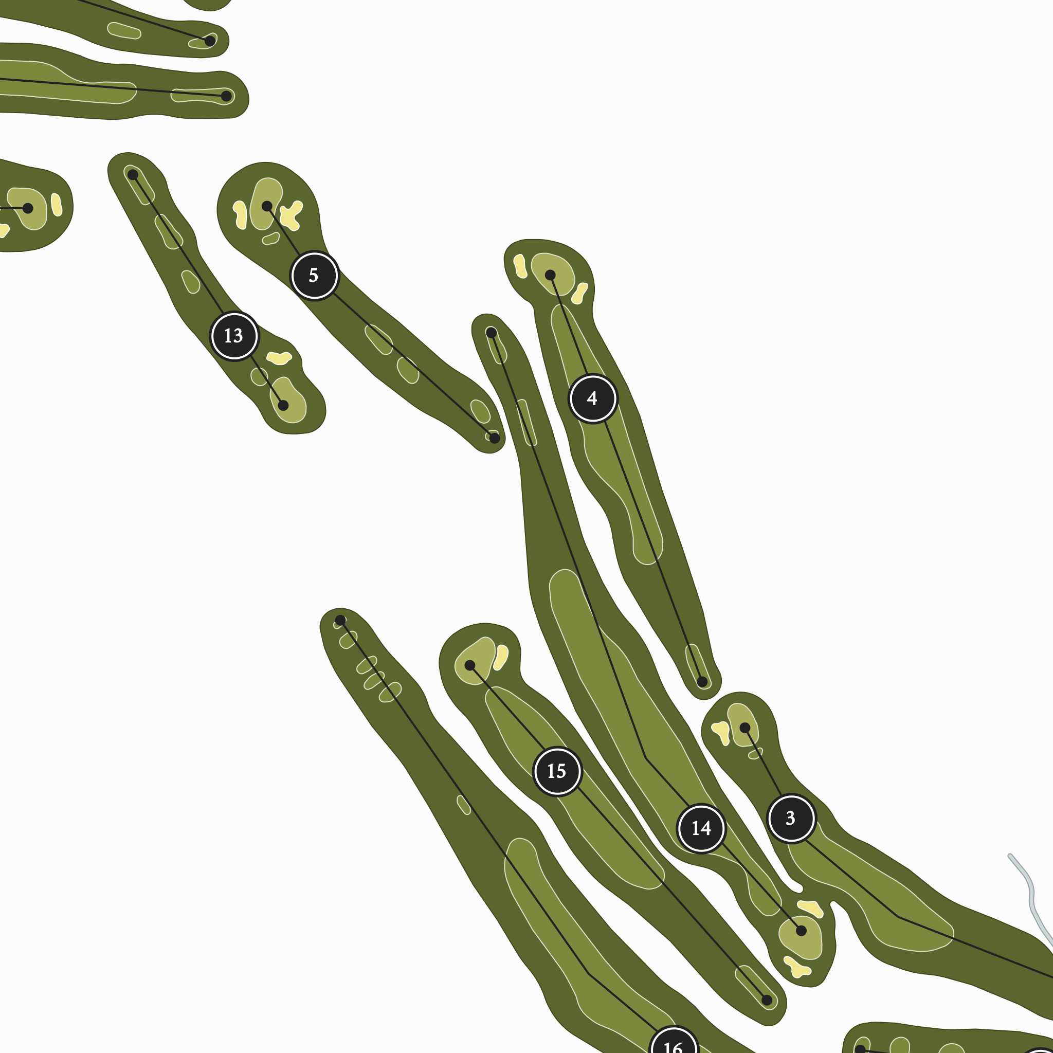 Wasatch Mountain Golf Course - Mountain Course | Golf Course Print | Close Up