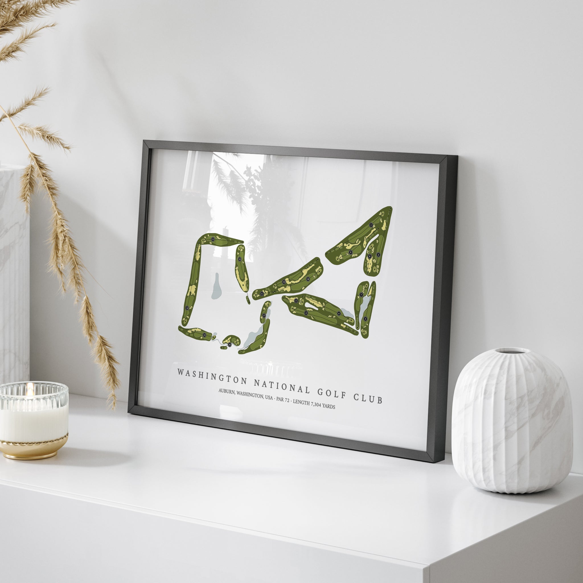 Washington National Golf Club | Golf Course Map | On+Table