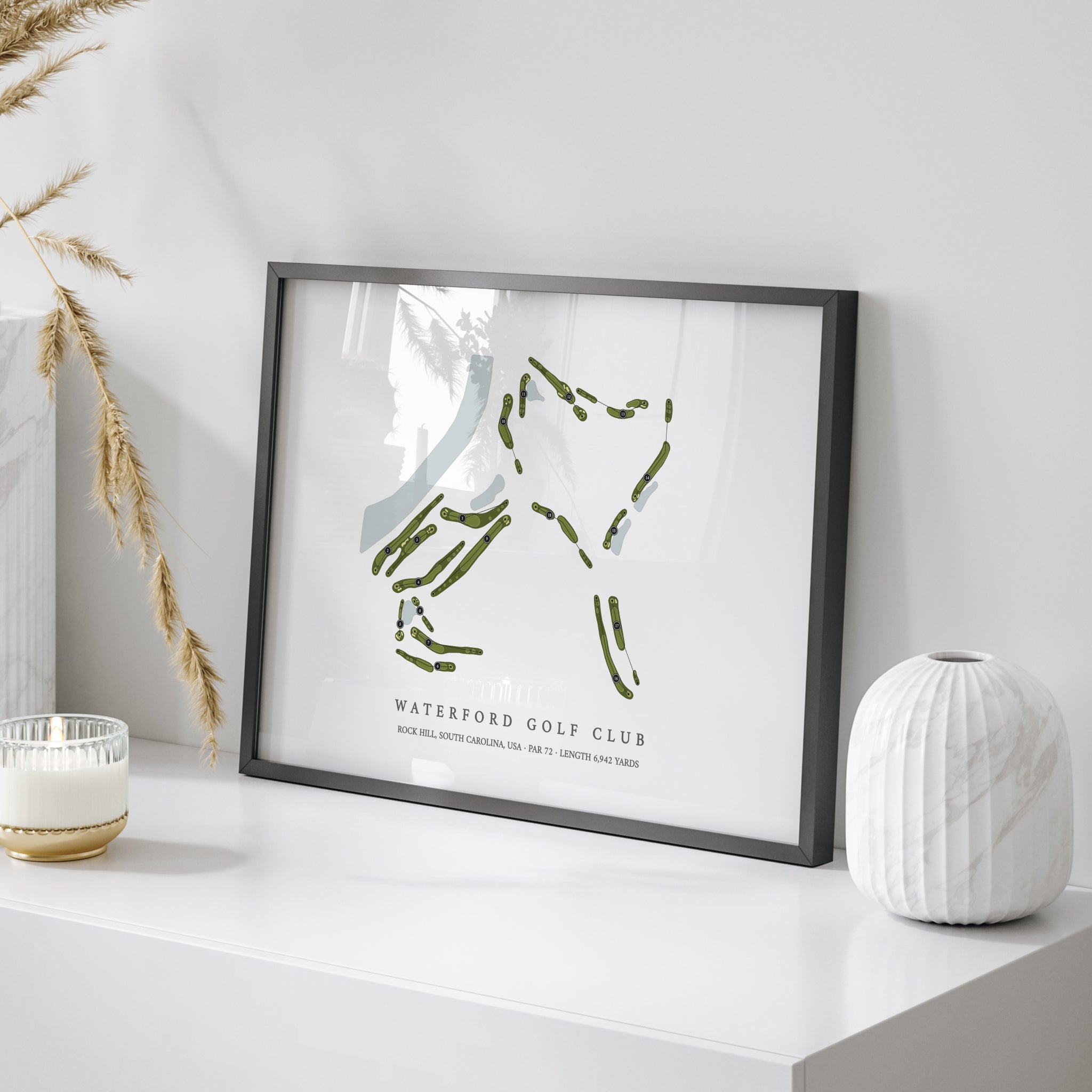 Waterford Golf Club | Golf Course Map | On Table