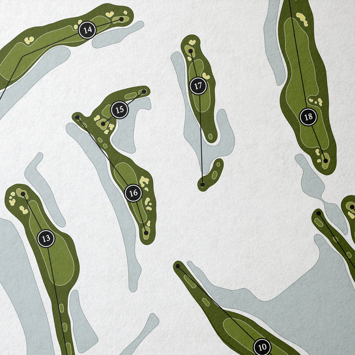 Webbs Reserve Golf Club | Golf Course Map | Close Up