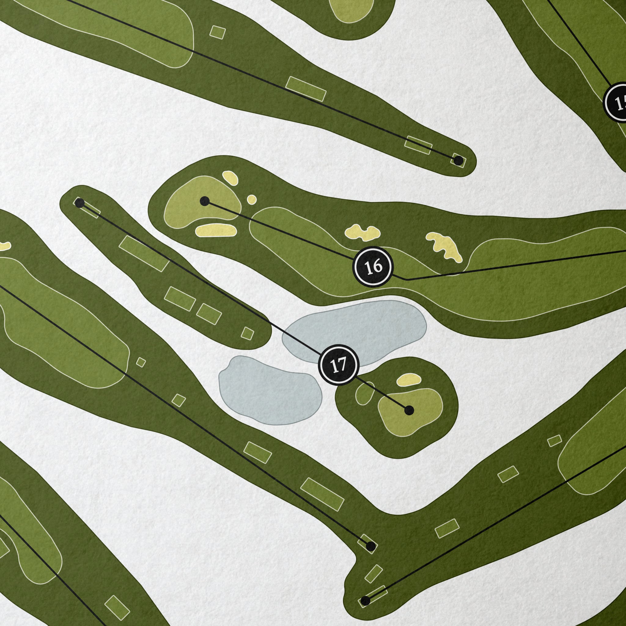 Westmoor Country Club | Golf Course Map | Close Up