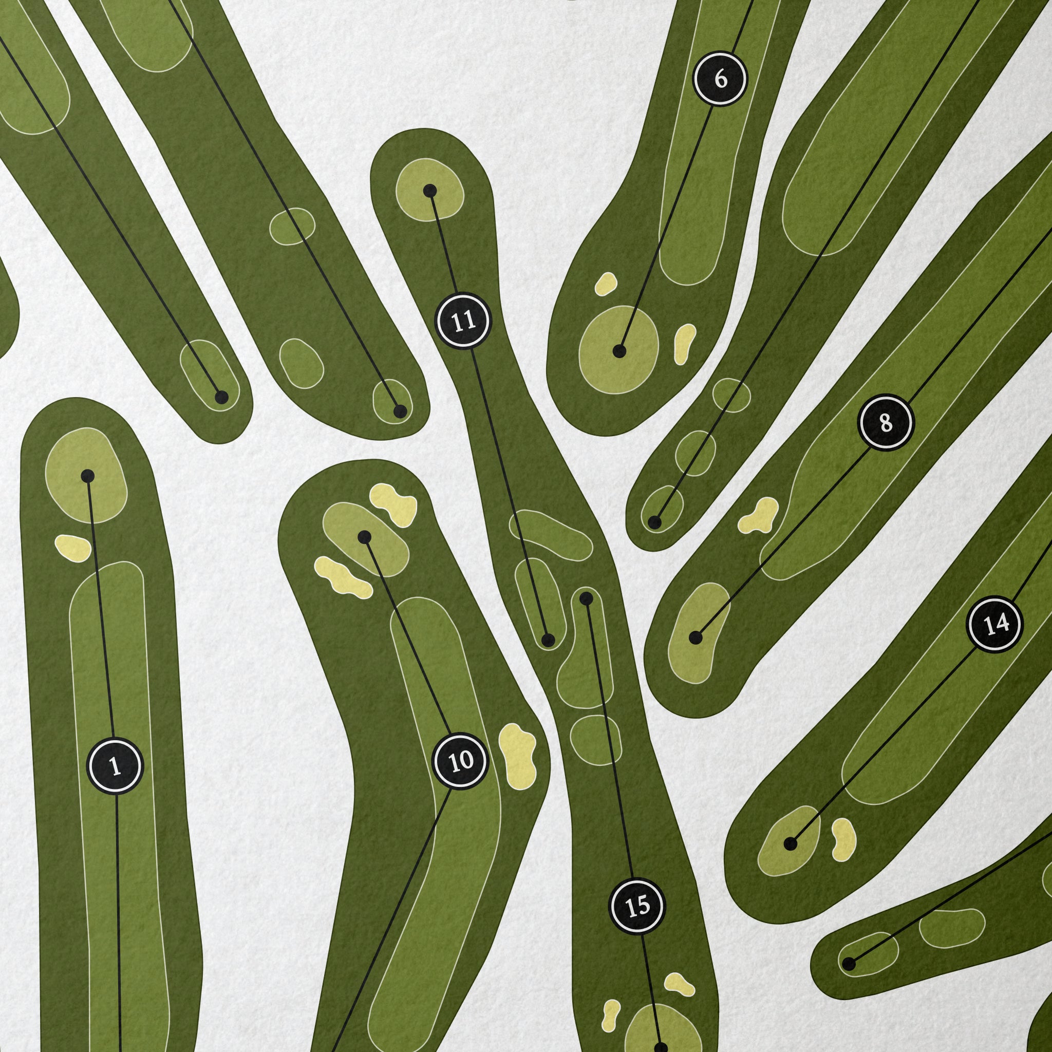 Westview Golf Course | Golf Course Map | Close Up