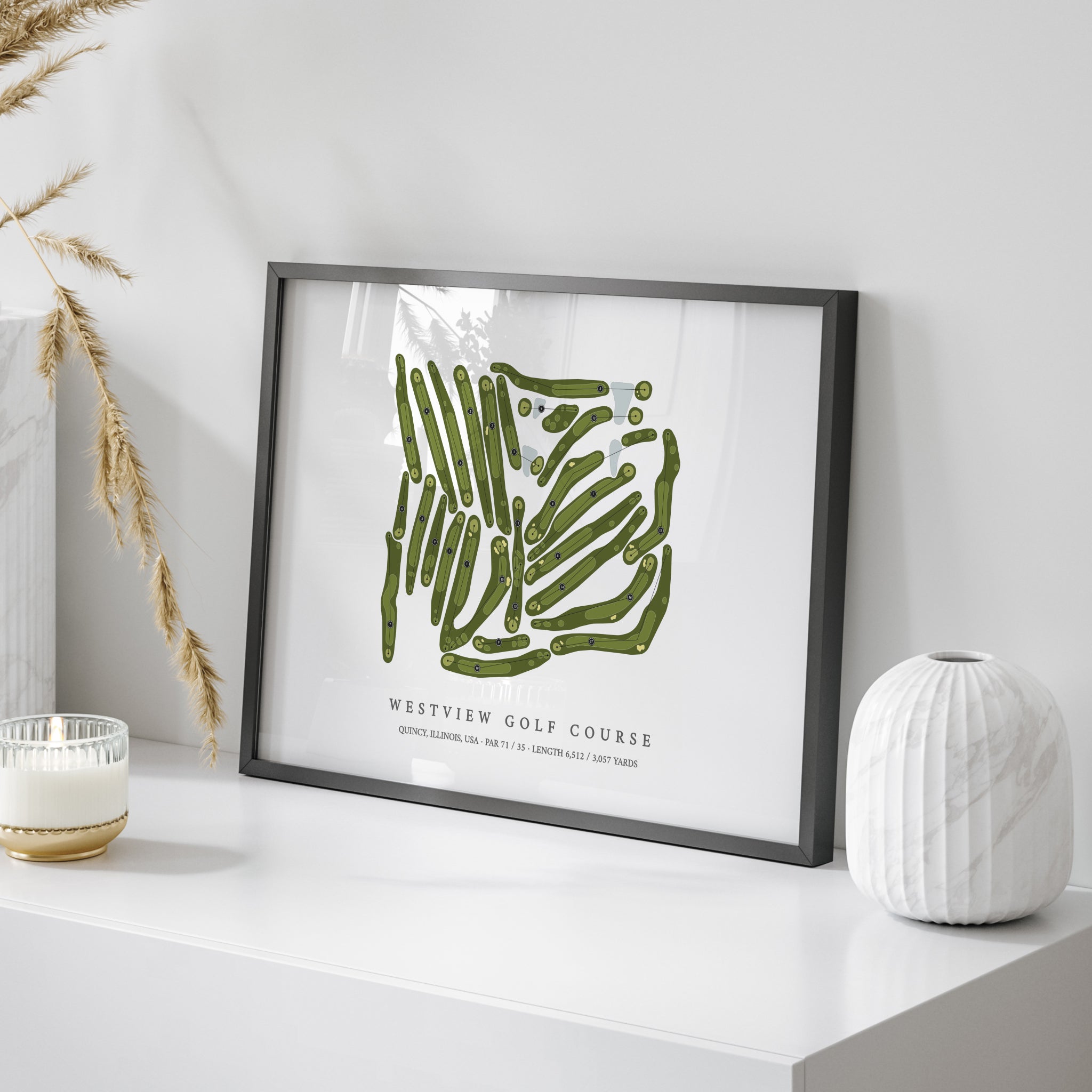 Westview Golf Course | Golf Course Map | On Table