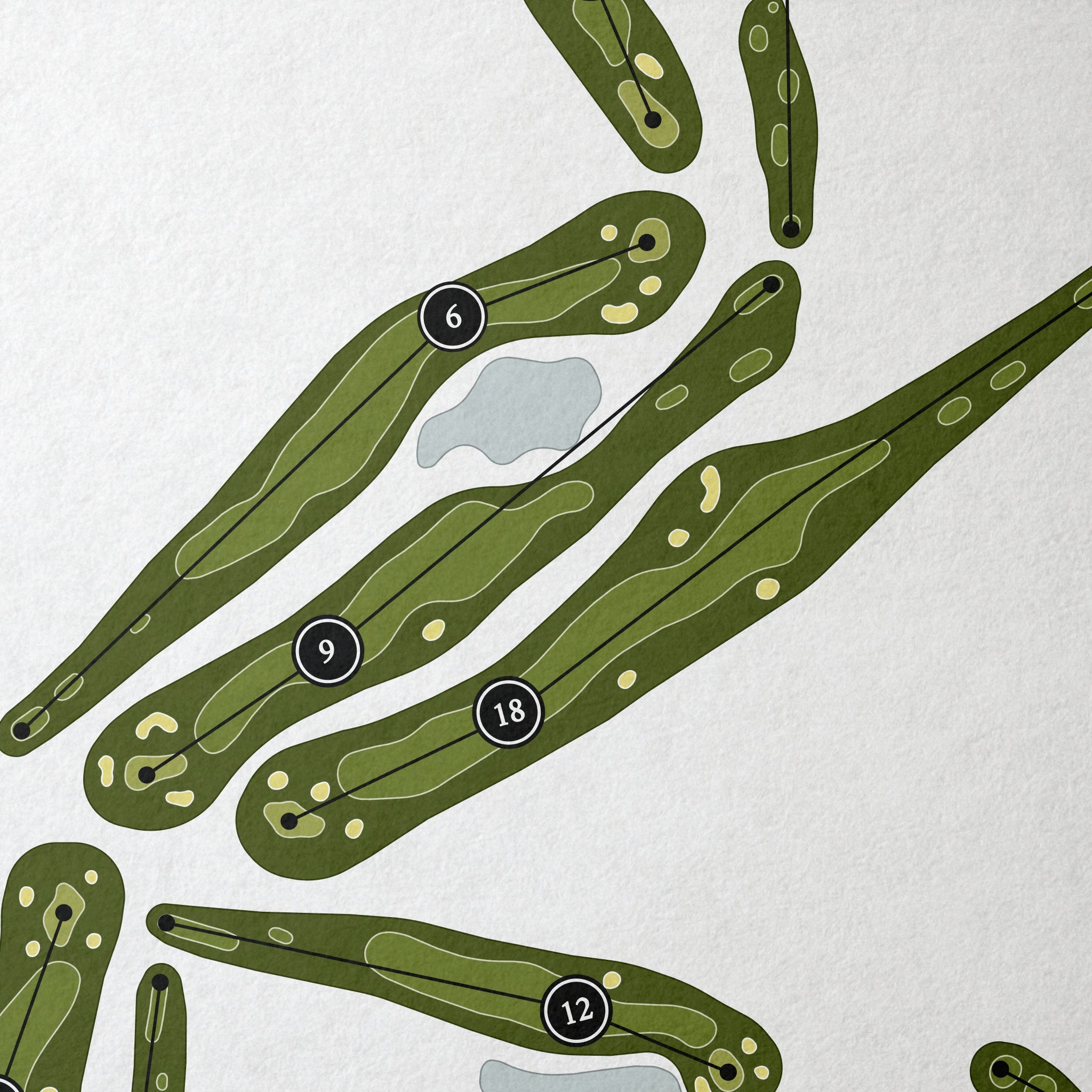 Wild Quail Golf & Country Club | Golf Course Map | Close Up