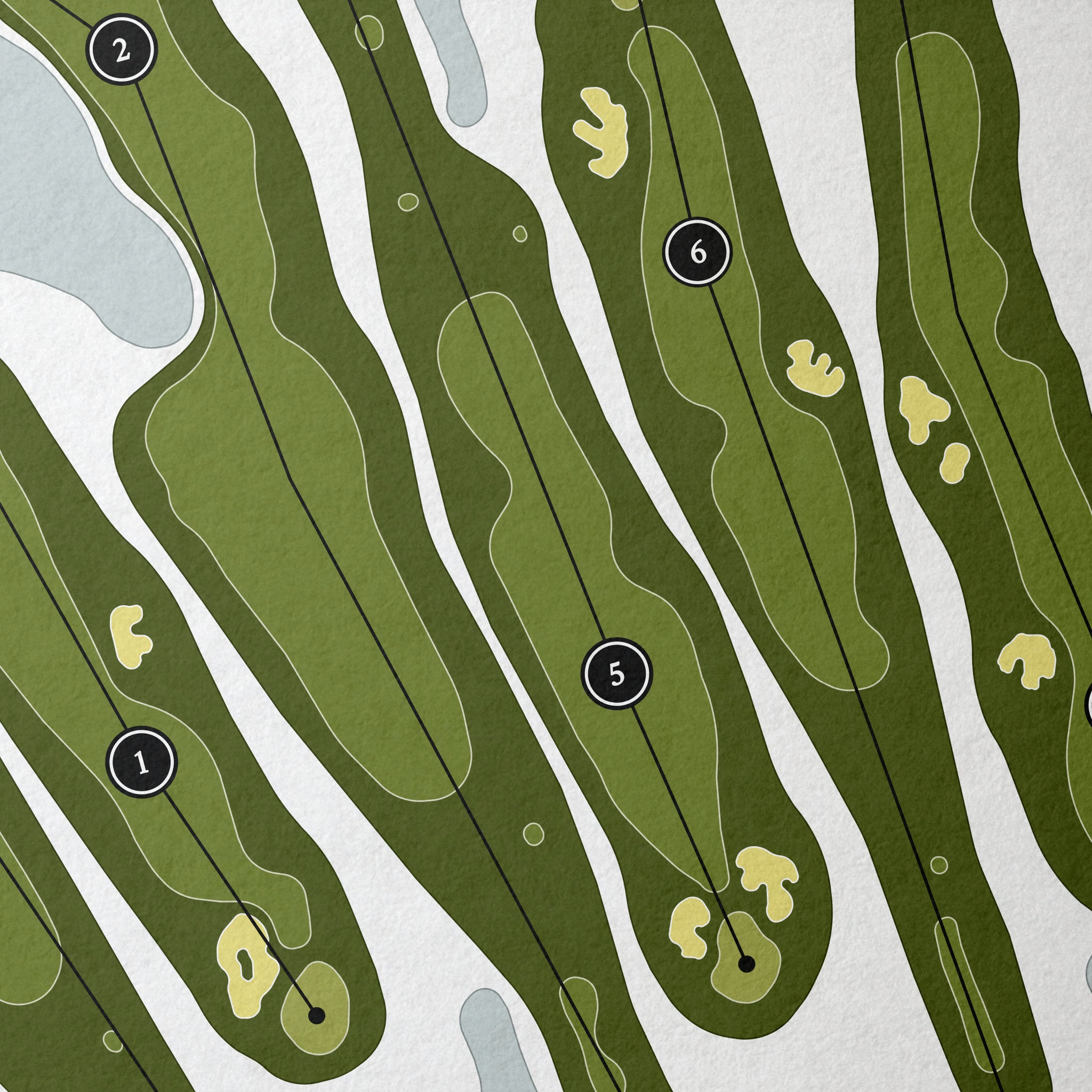 Wilderness Golf Course | Golf Course Map | Close+Up