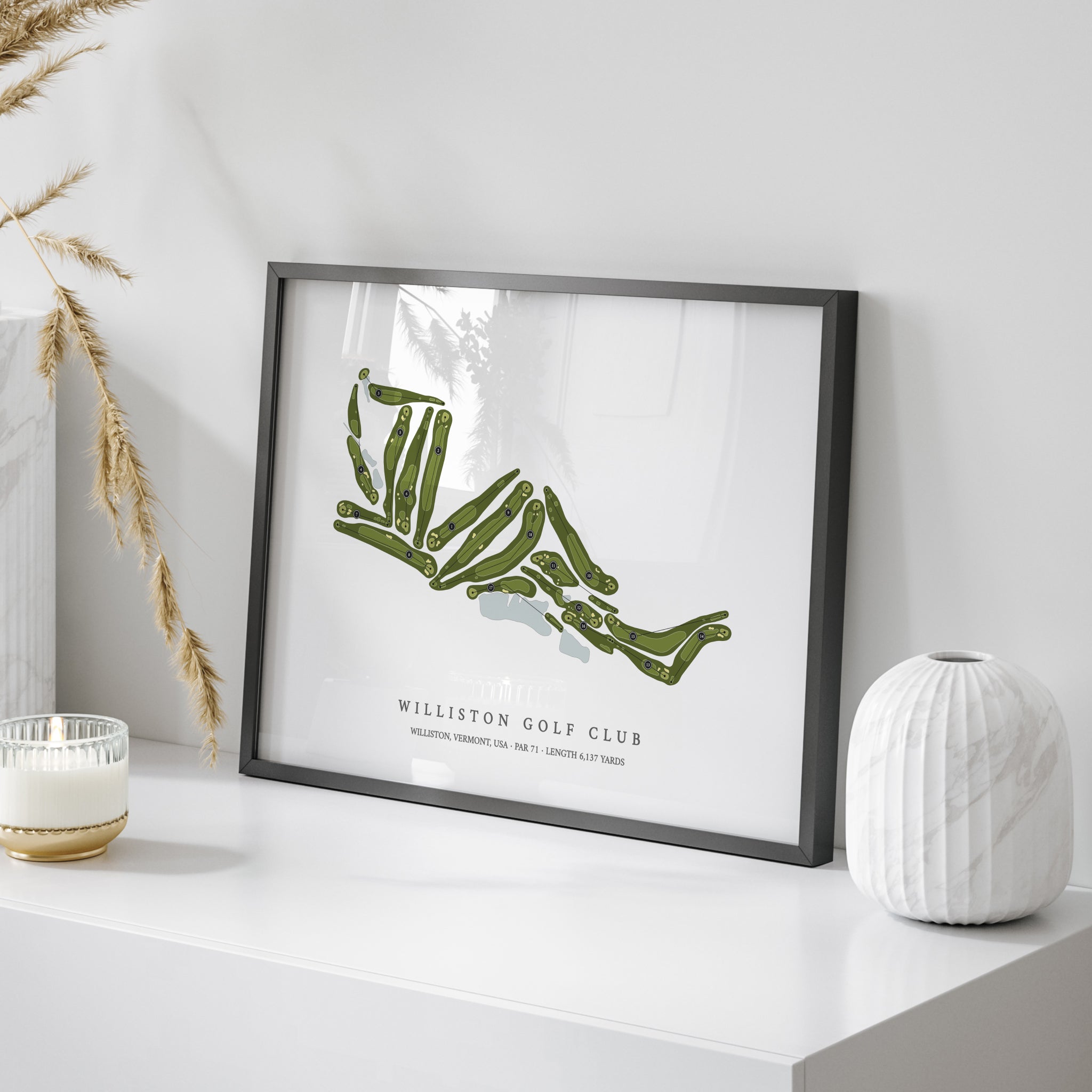 Williston Golf Club | Golf Course Map | On+Table