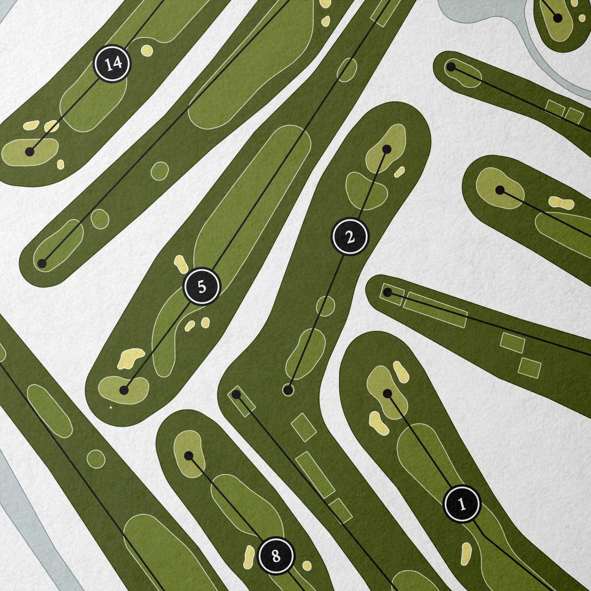 Wilmette Golf Course | Golf Course Map | Close+Up