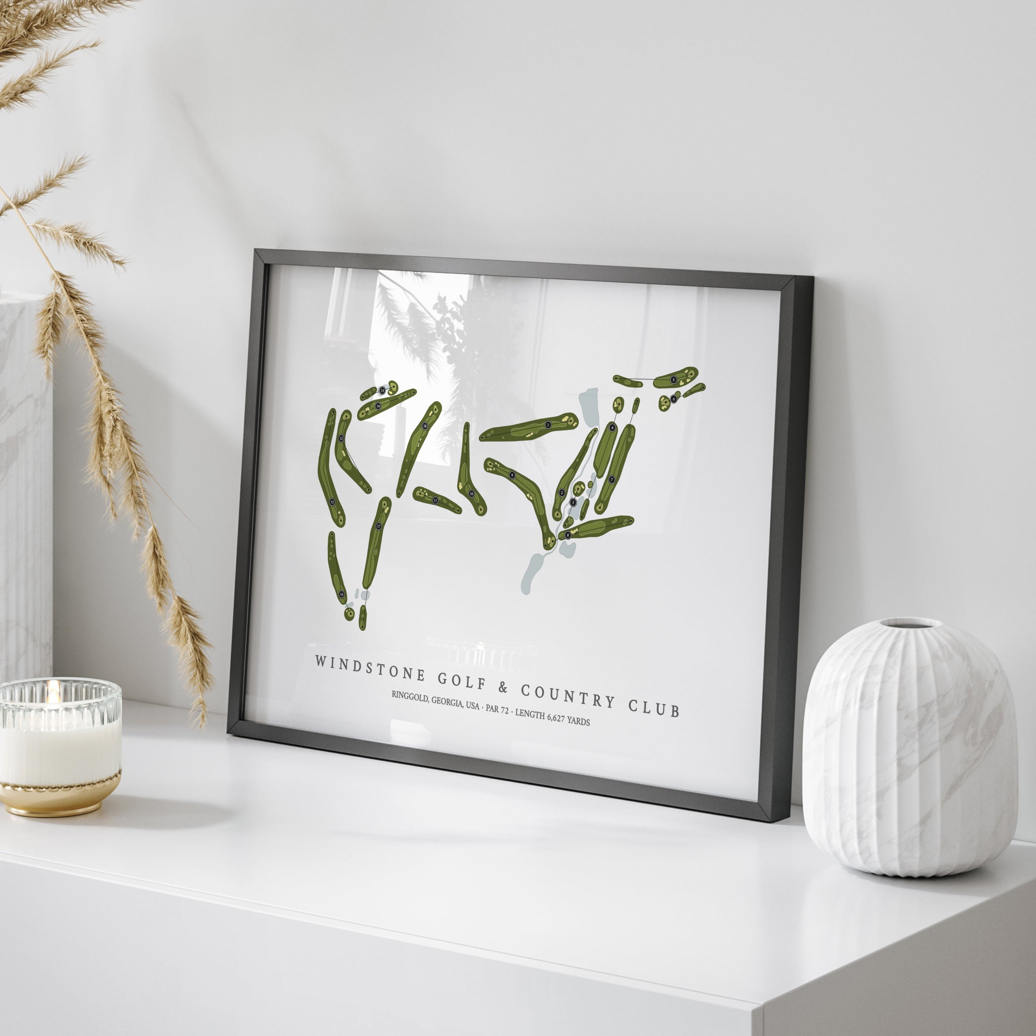 Windstone Golf & Country Club | Golf Course Map | On+Table