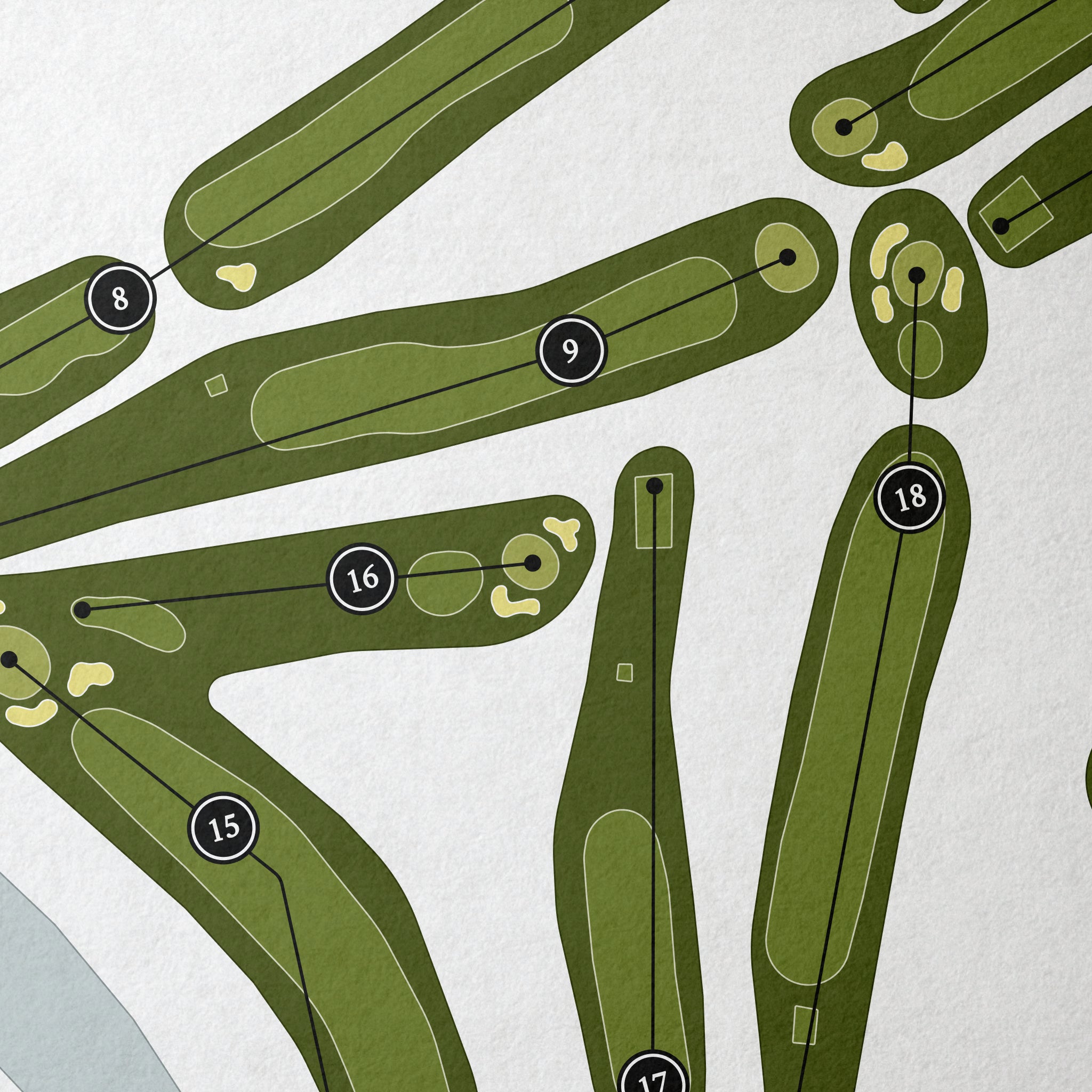 York Golf Club | Golf Course Map | Close+Up