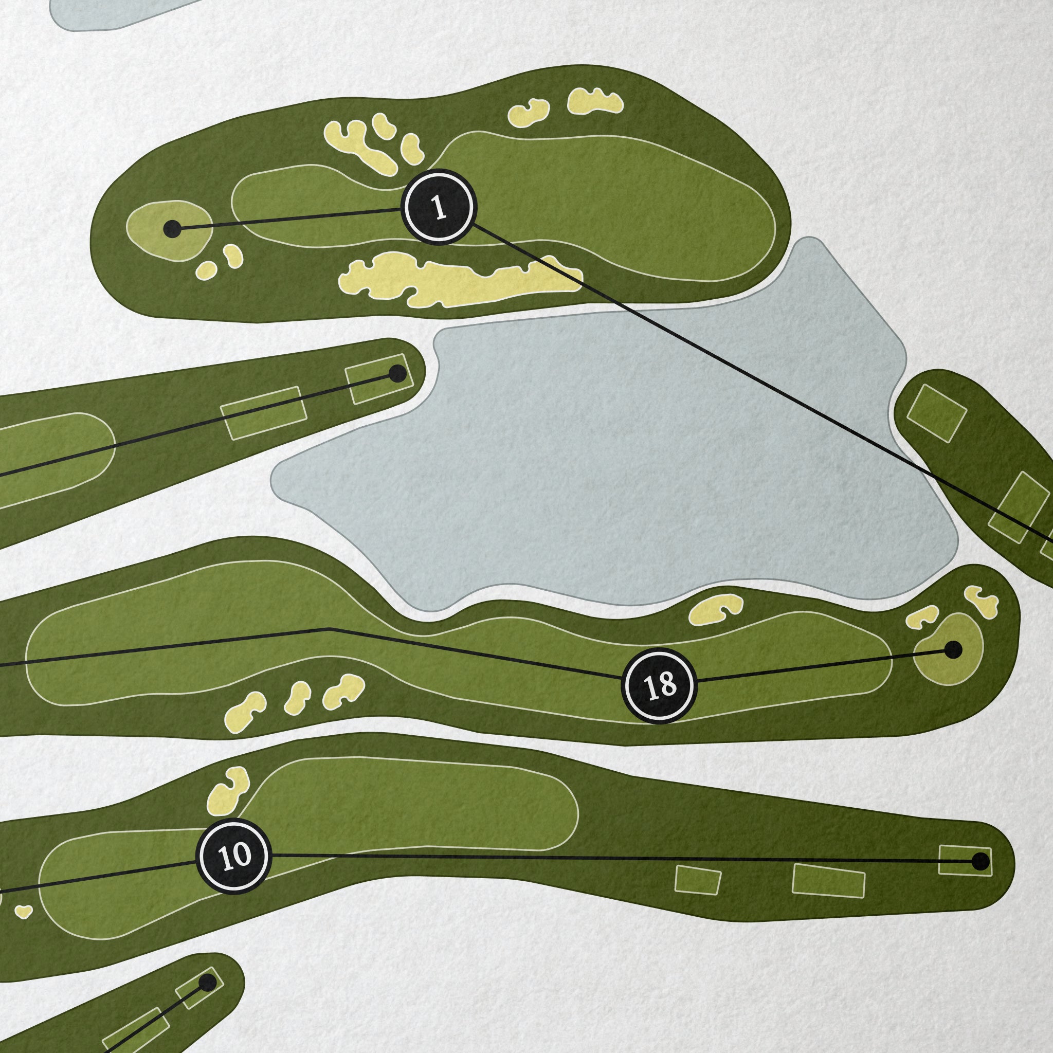 eQuinelle Golf Club | Golf Course Map | Close+Up