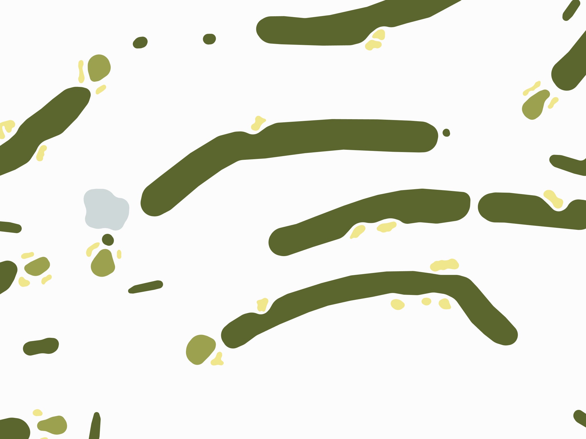 Cranbury Golf Club Map - Close Up