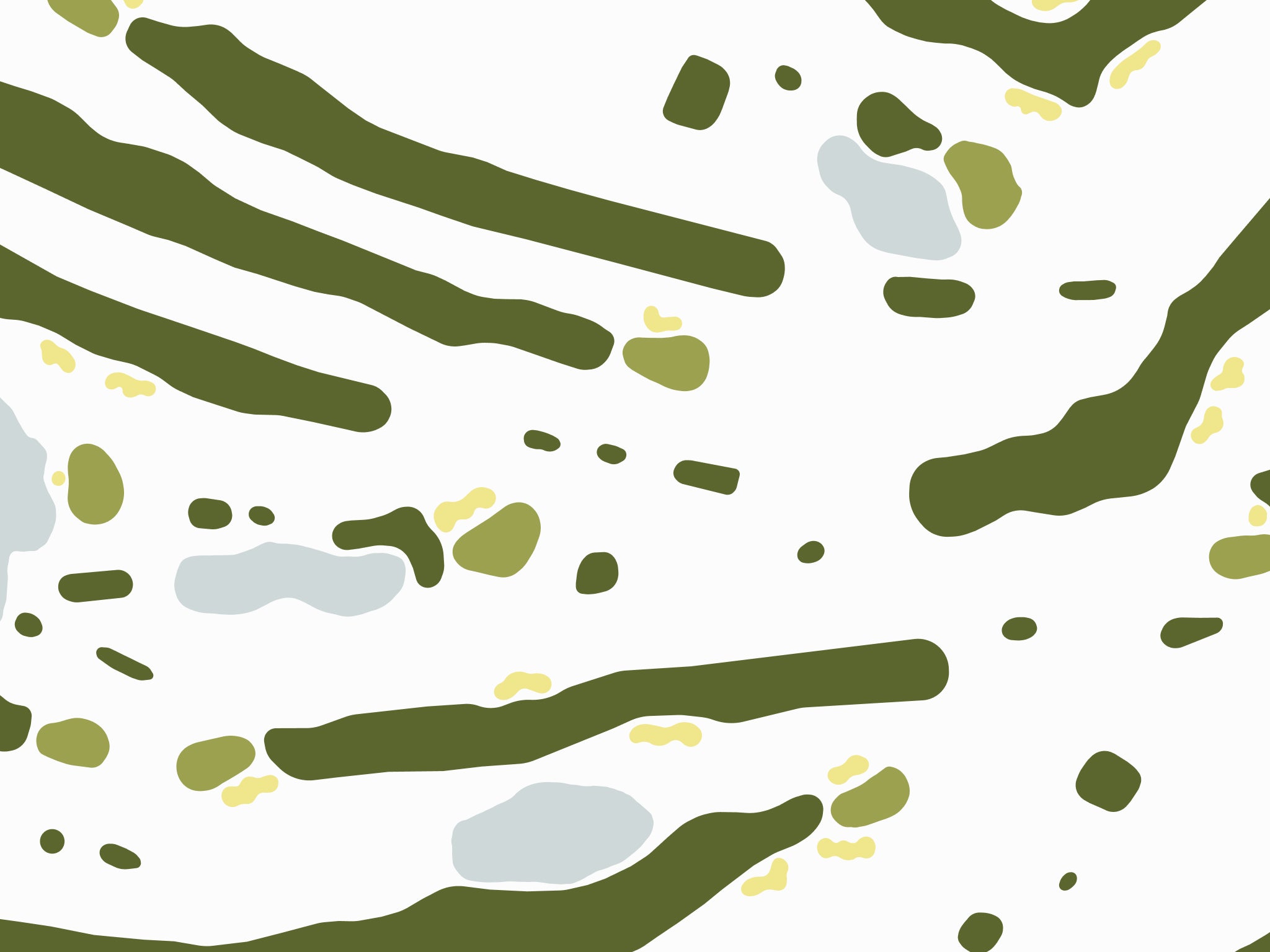 Mt Hawley Country Club Golf Map - Close Up