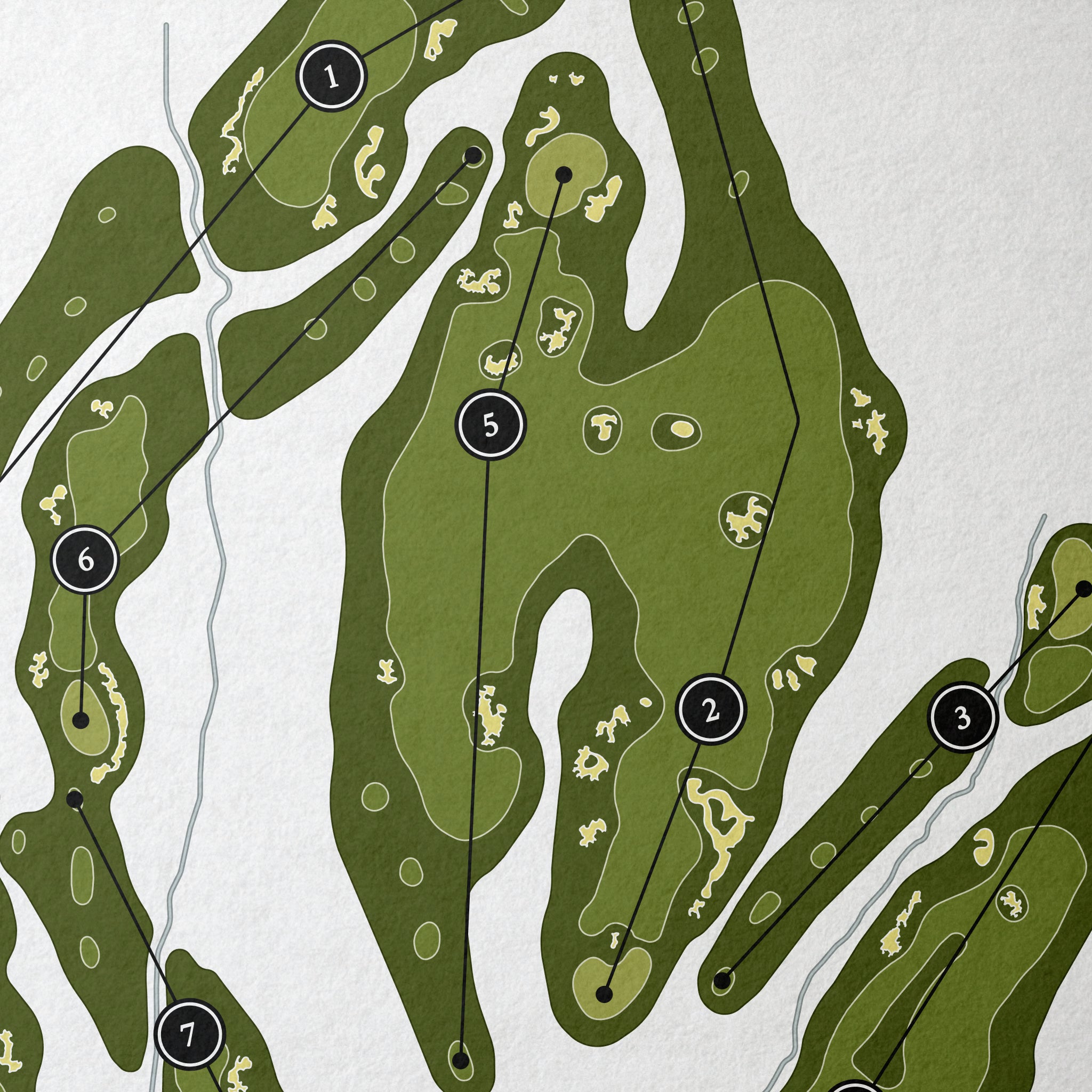 Ballyhack Golf Club | Golf Course Print | Close+Up 