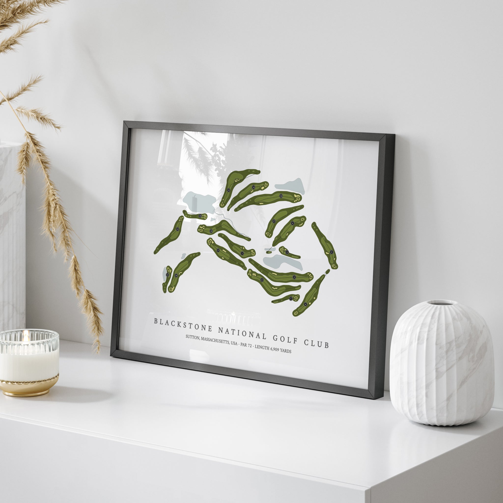 Blackstone National Golf Club | Golf Course Map | On Table 