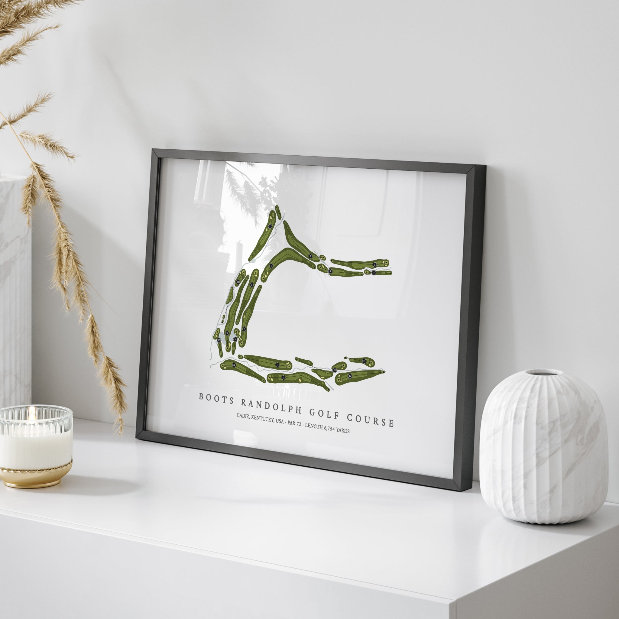 Boots Randolph Golf Course | Golf Course Map | On+Table 