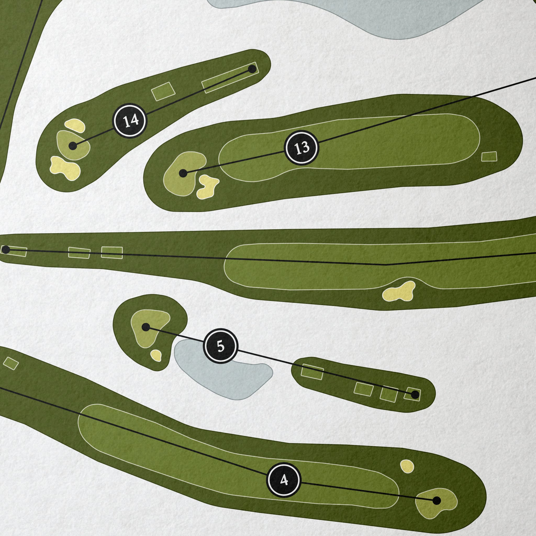 Brickyard Golf Club | Golf Course Map | Close+Up 