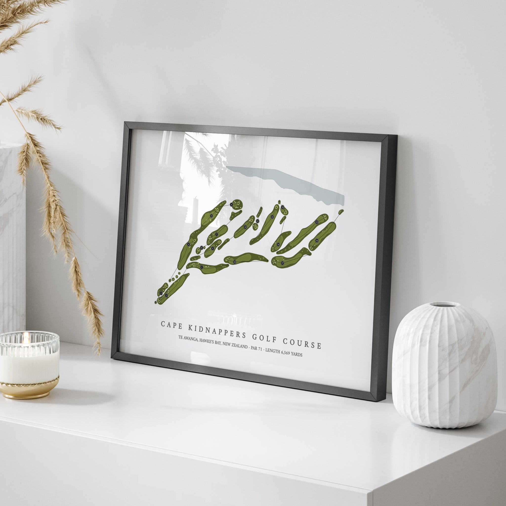 Cape Kidnappers Golf Course | Golf Course Print | On+Table 