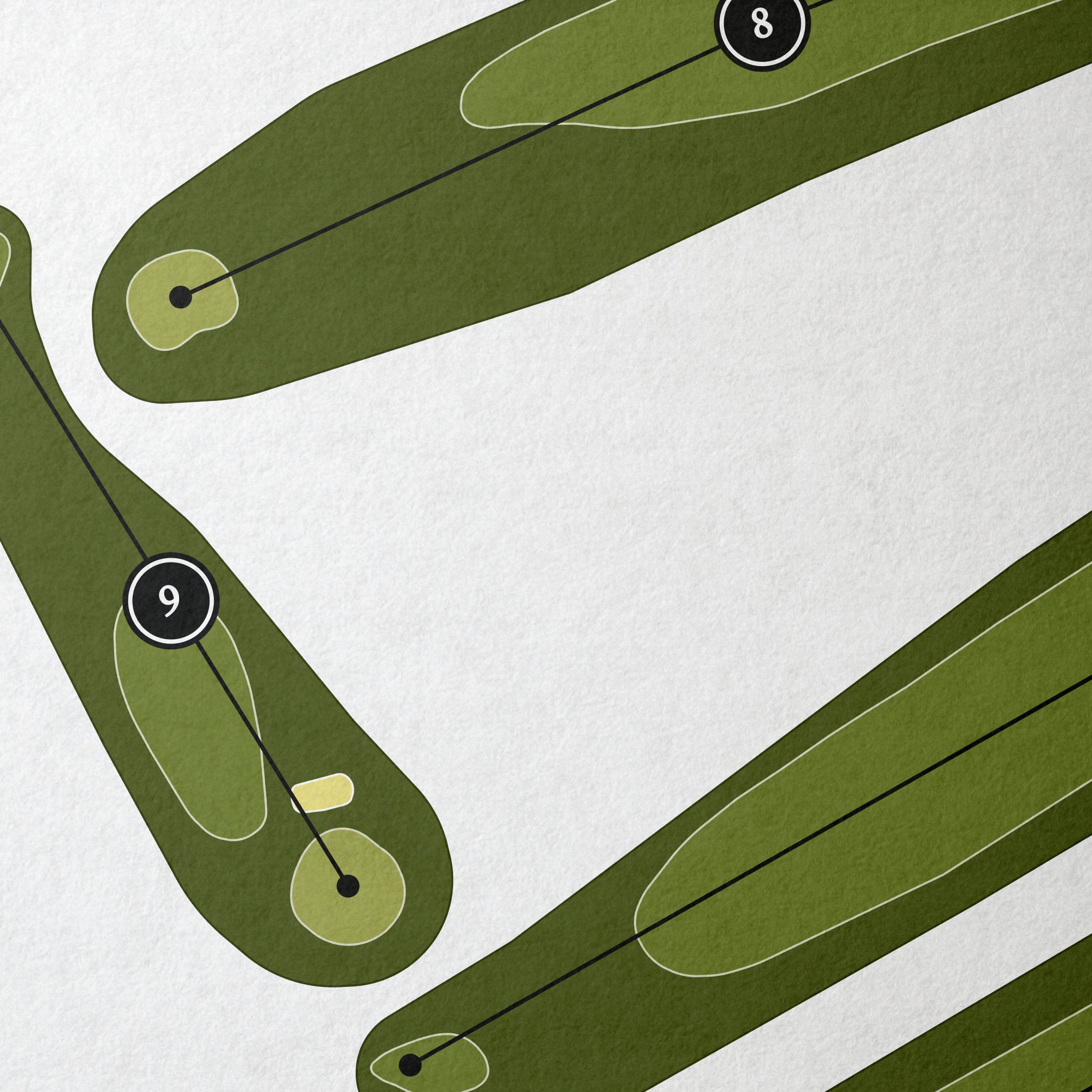 Clay Center Country Club | Golf Course Map | Close Up 