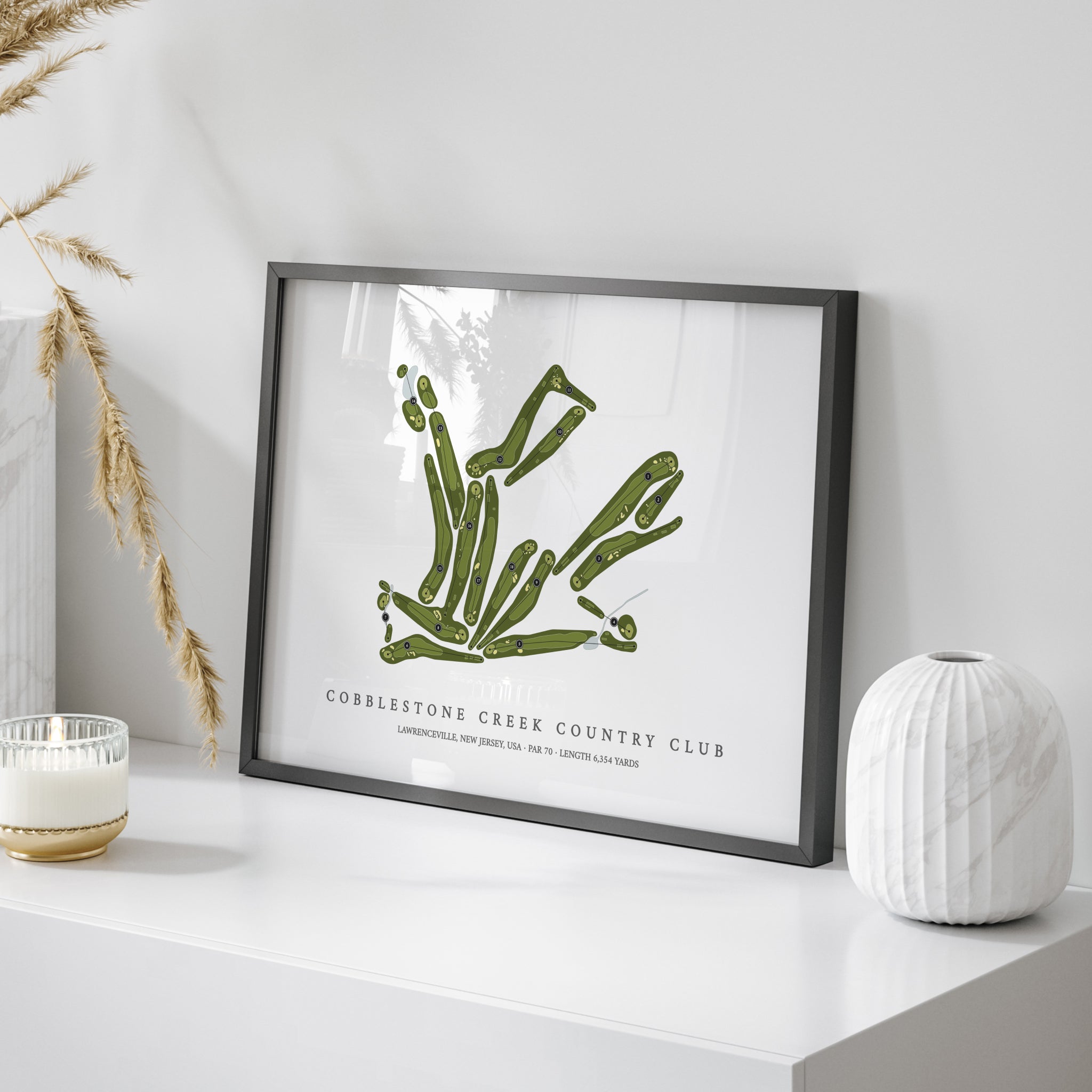 Cobblestone Creek Country Club | Golf Course Map | On+Table