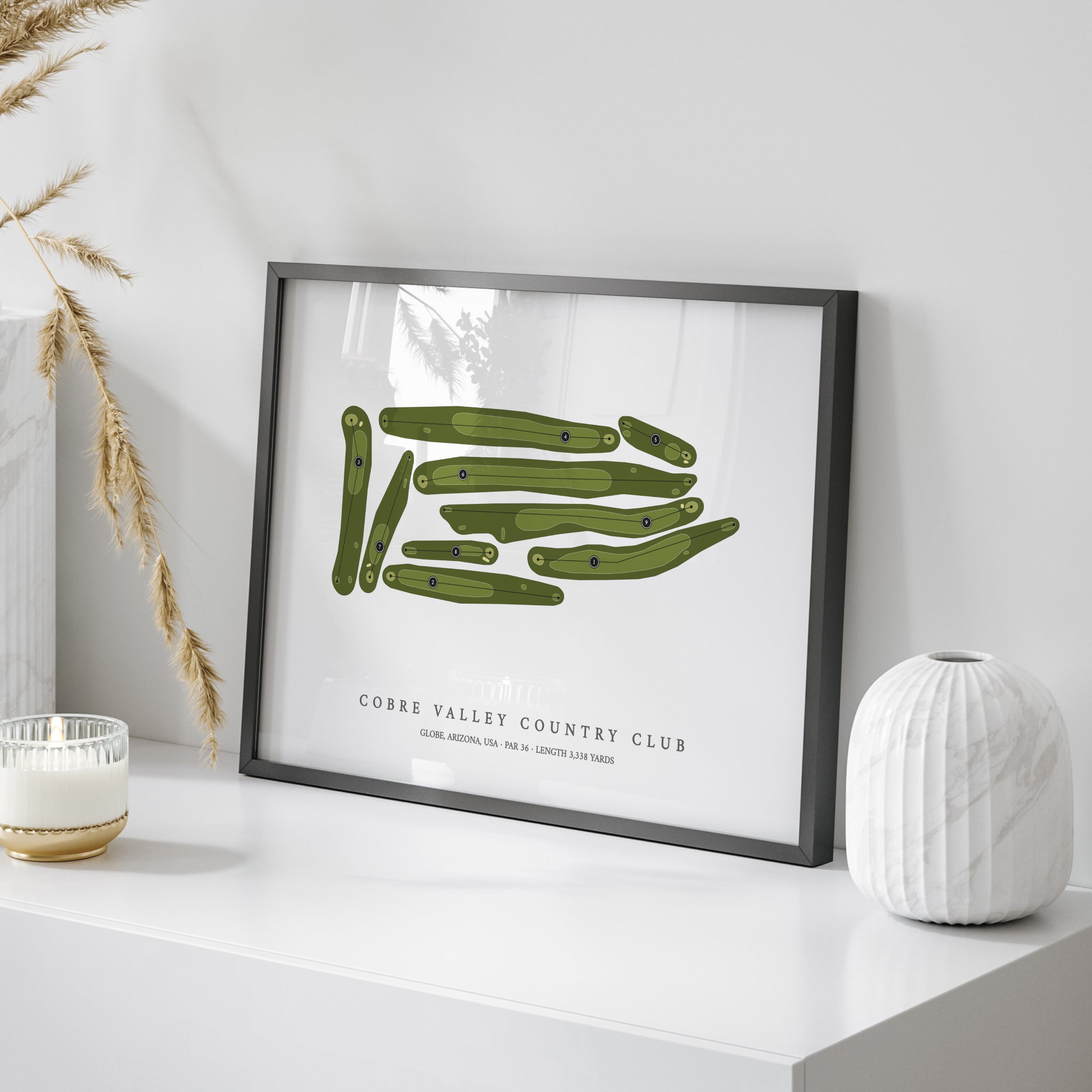 Cobre Valley Country Club | Golf Course Map | On+Table 