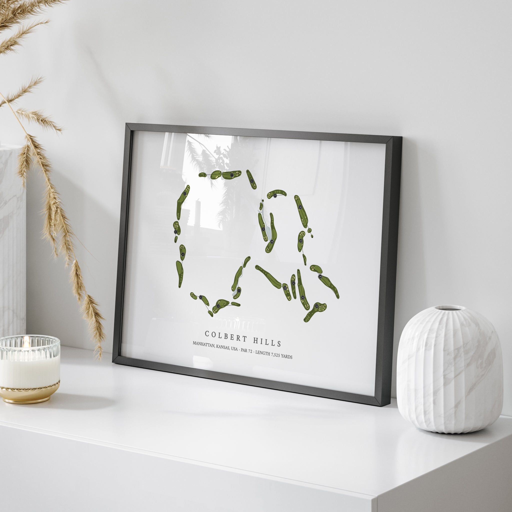 Colbert Hills | Golf Course Map | On+Table 