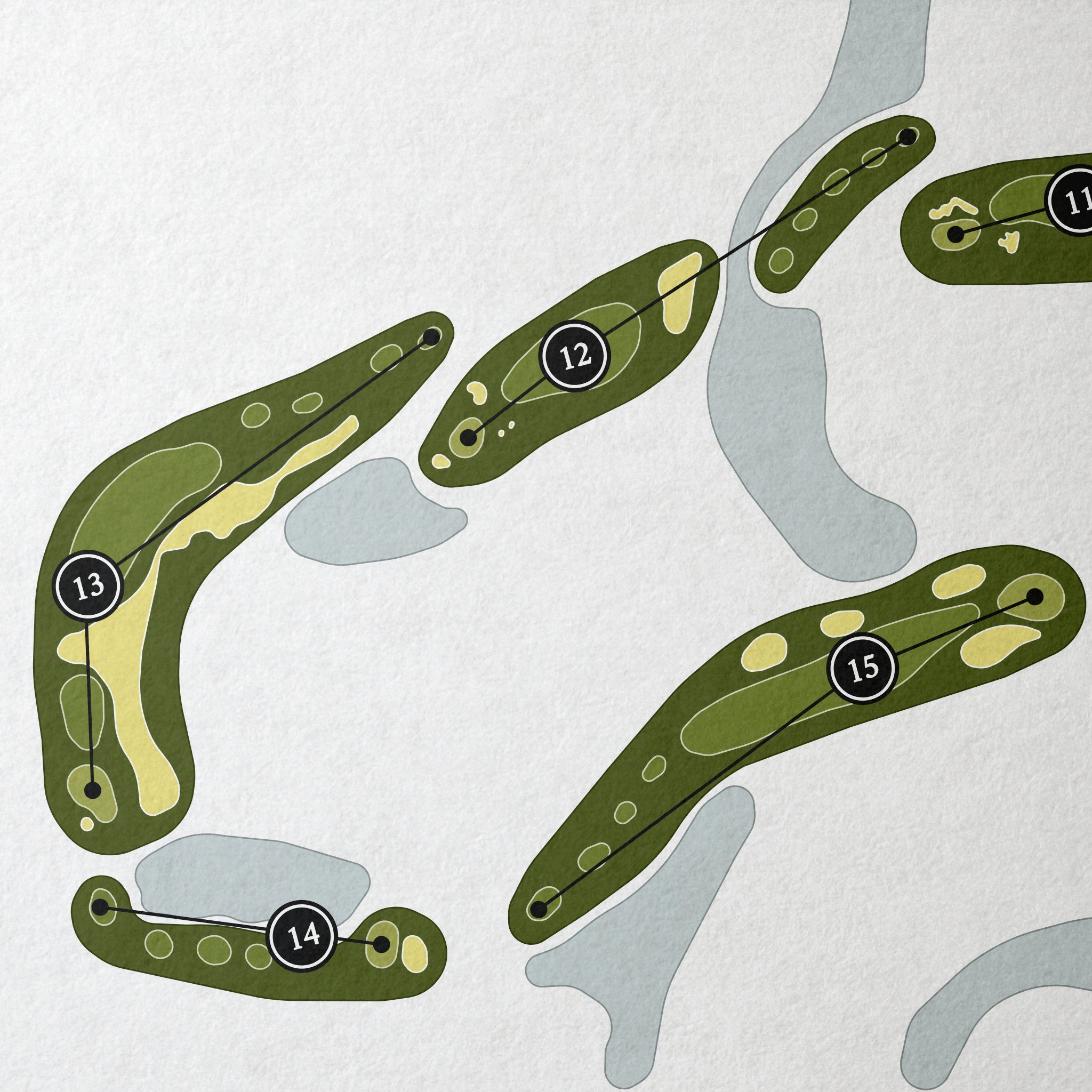 DeBordieu Colony Country Club | Golf Course Print | Close+Up 