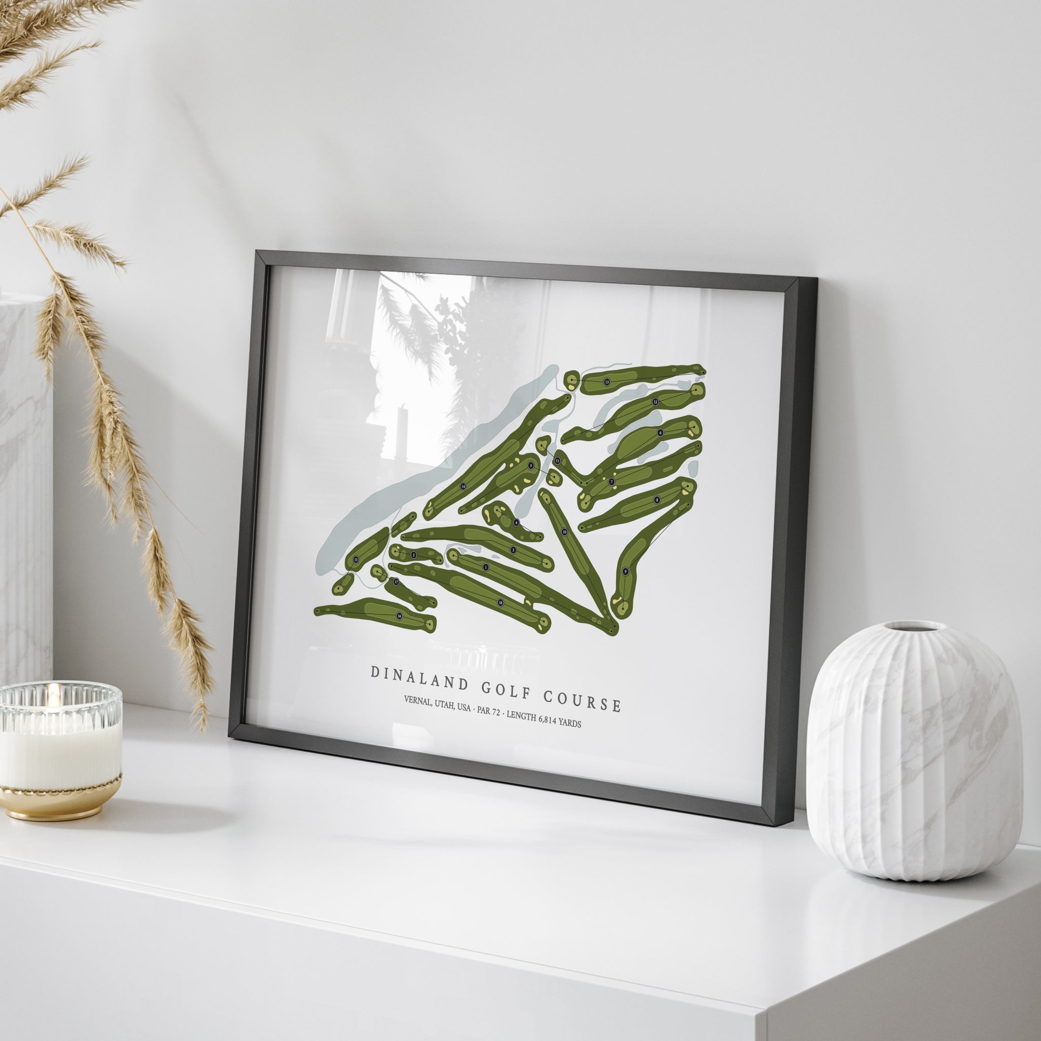 Dinaland Golf Course | Golf Course Map | On+Table 
