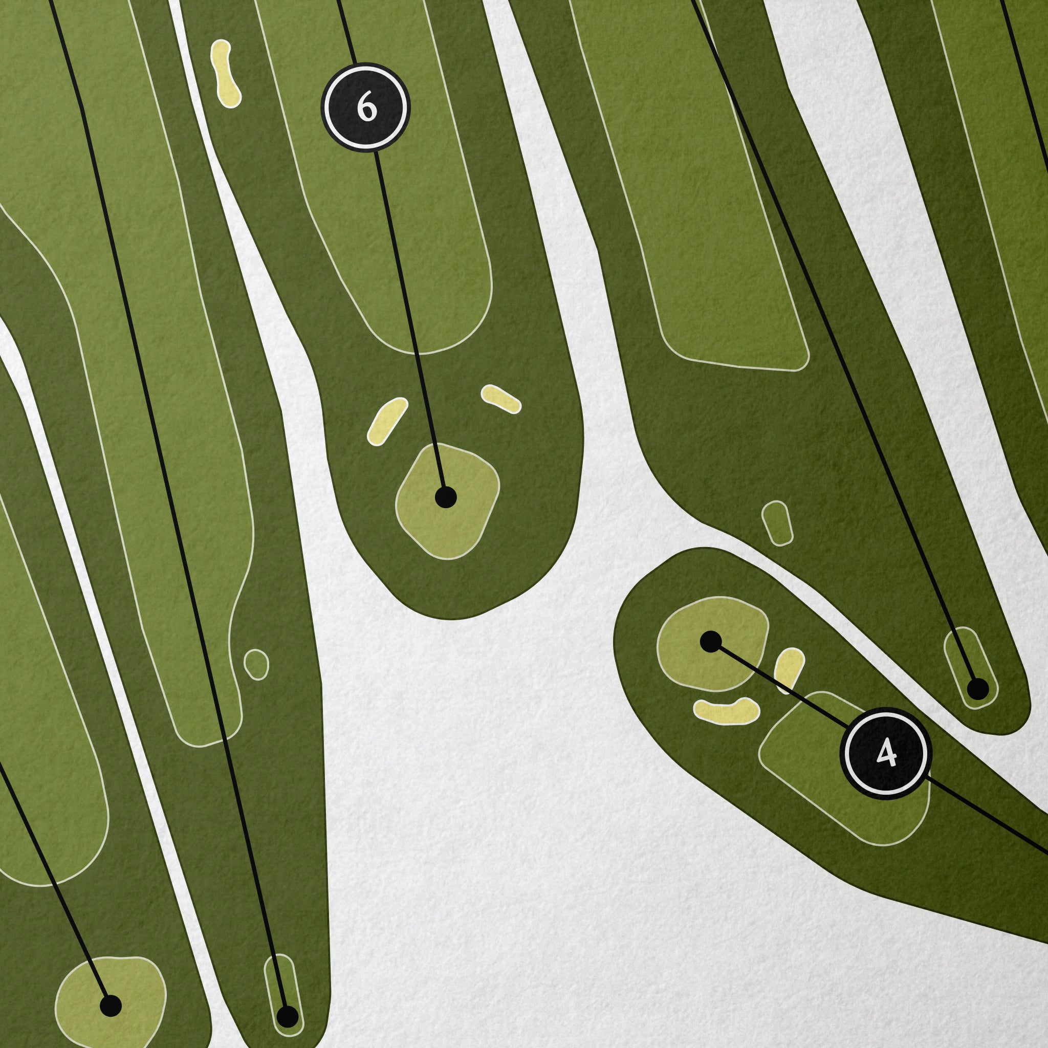 Dows Golf Course | Golf Course Map | Close+Up 