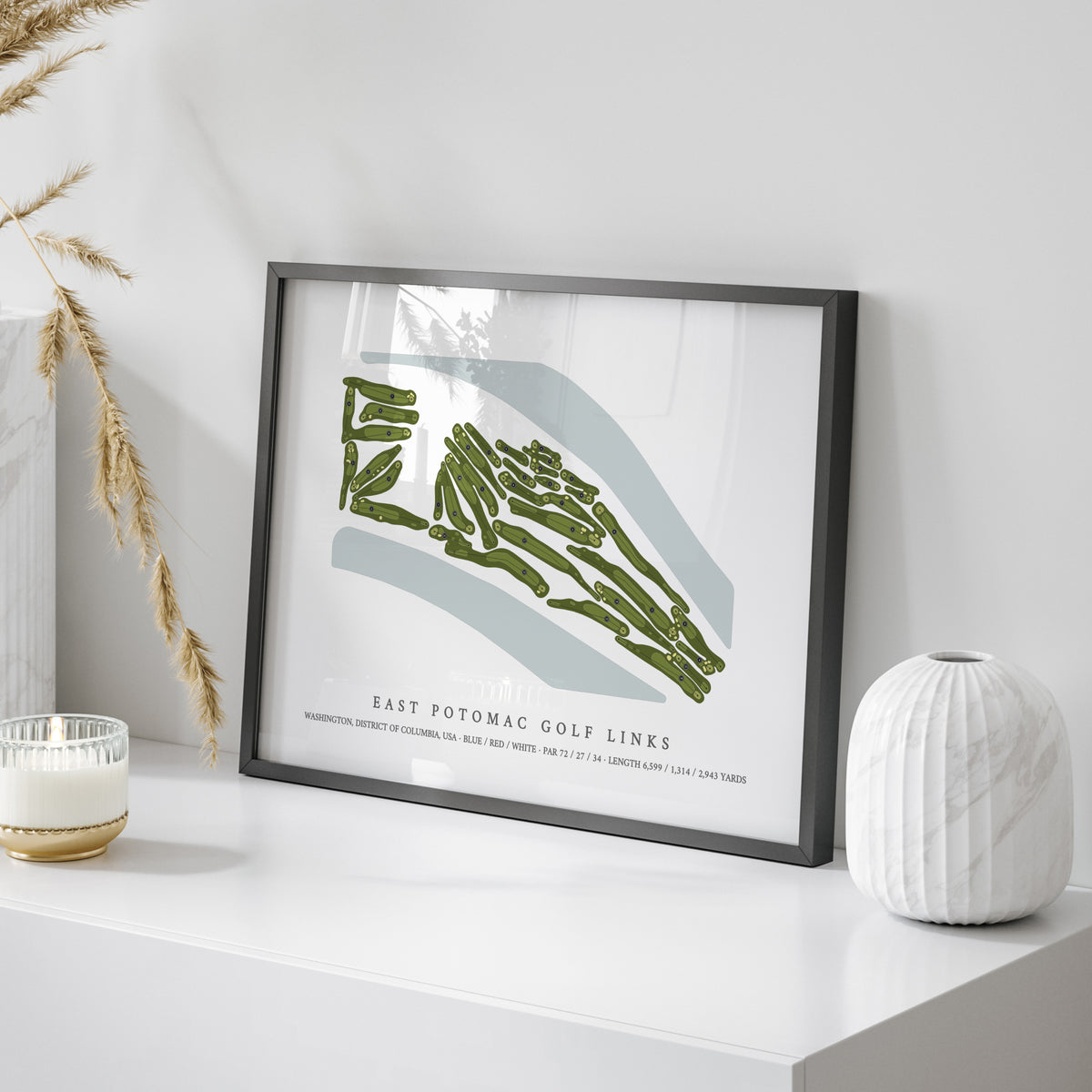 East Potomac Golf Links | Golf Course Map | On Table 