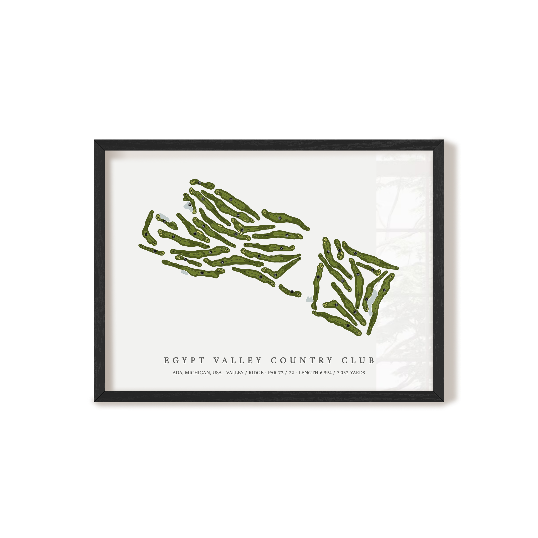 Egypt Valley Country Club | Golf Course Print | Black+Frame 