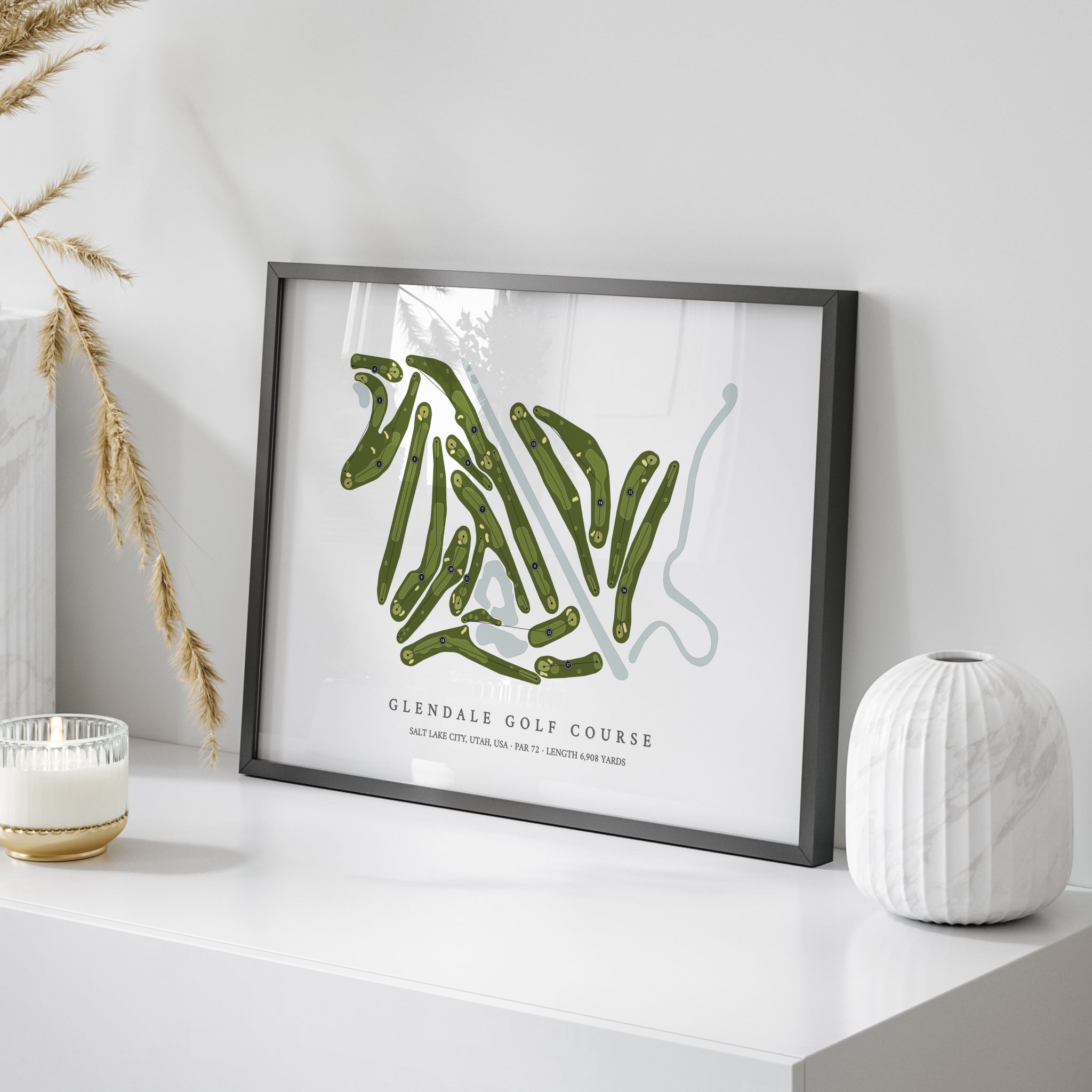 Glendale Golf Course | Golf Course Map | On Table 