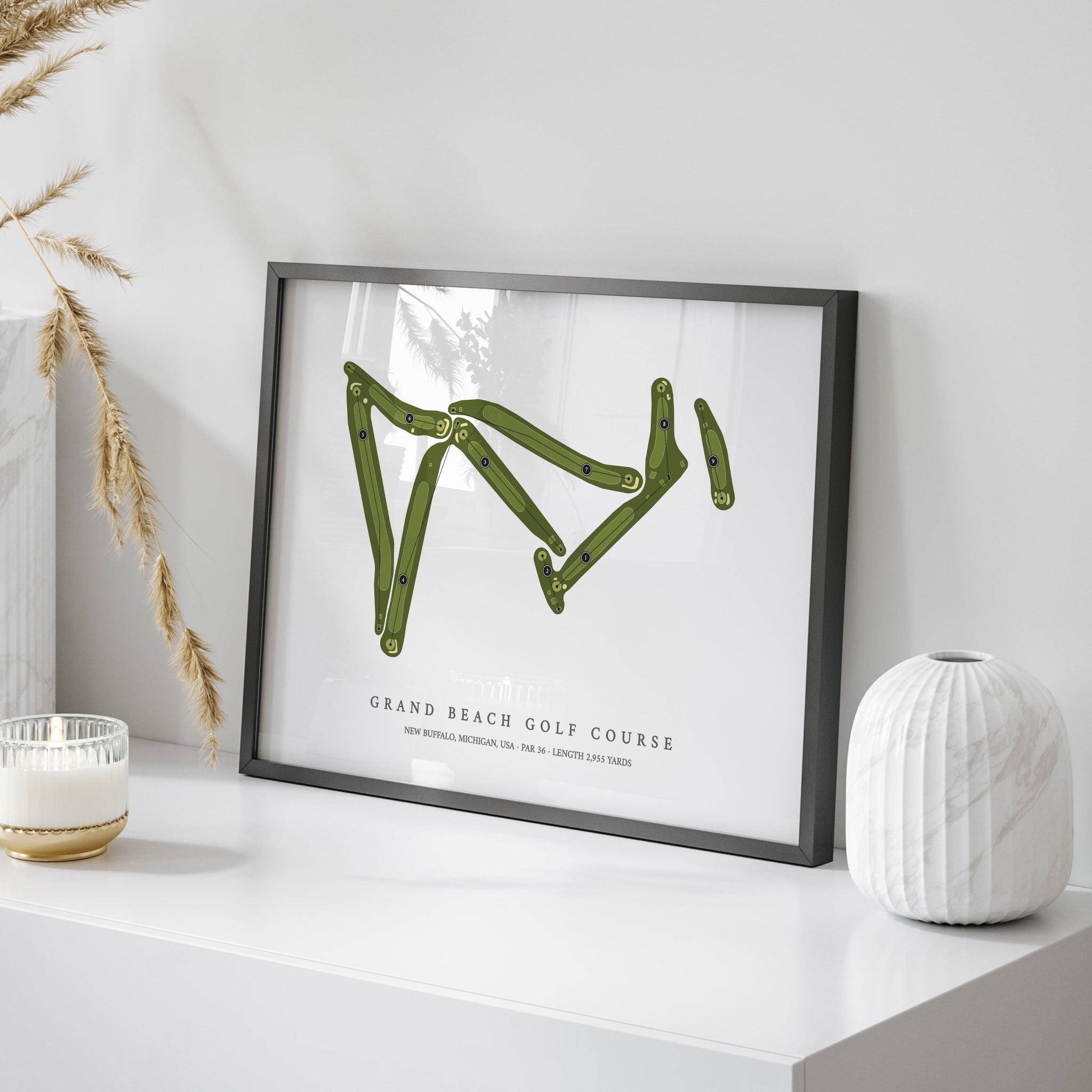 Grand Beach Golf Course | Golf Course Map | On Table 