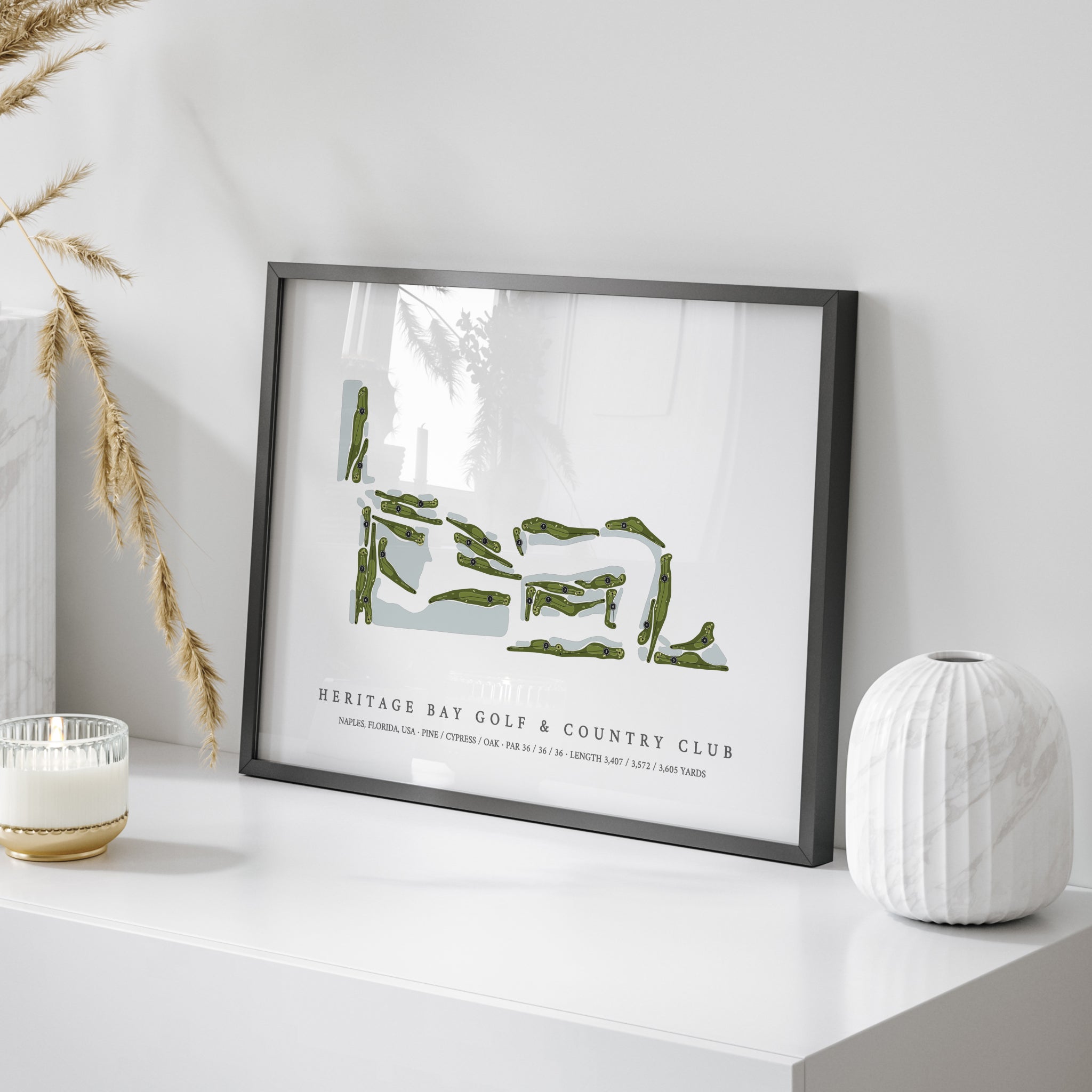 Heritage Bay Golf & Country Club | Golf Course Map | On Table 