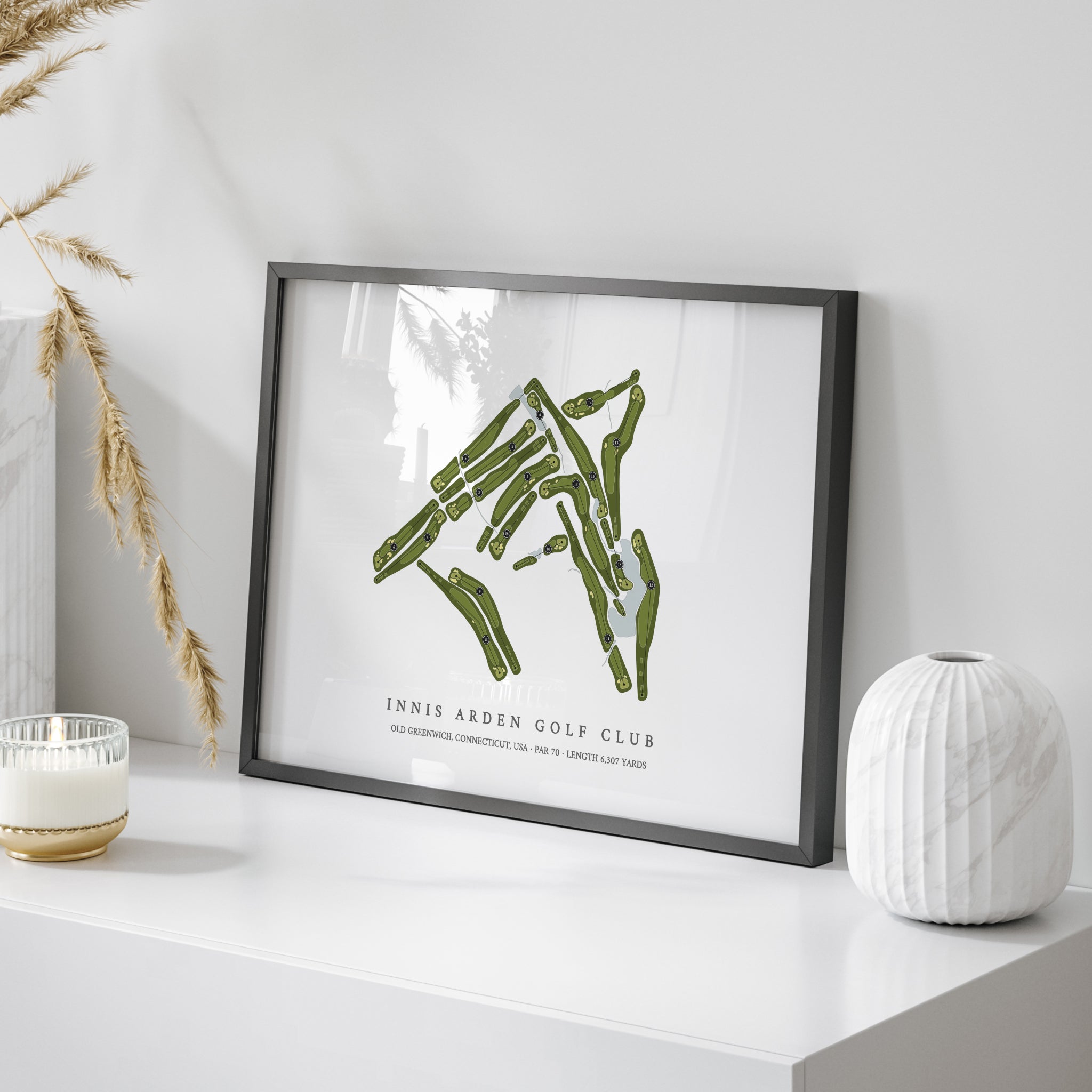 Innis Arden Golf Club | Golf Course Map | On Table 