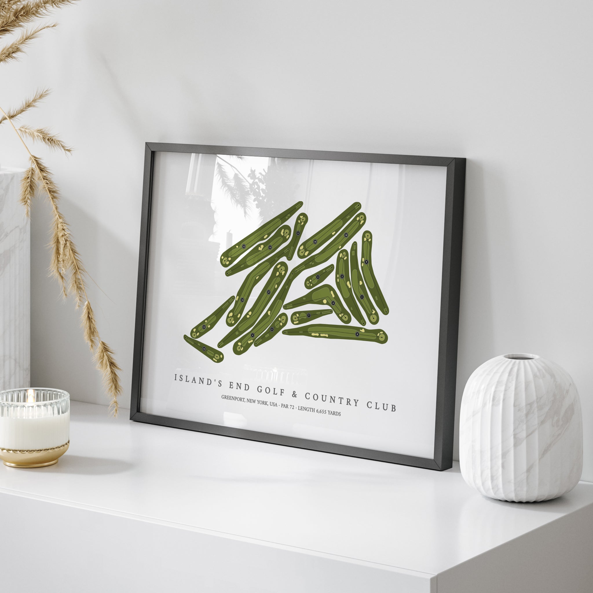 Island's End Golf & Country Club | Golf Course Map | On+Table