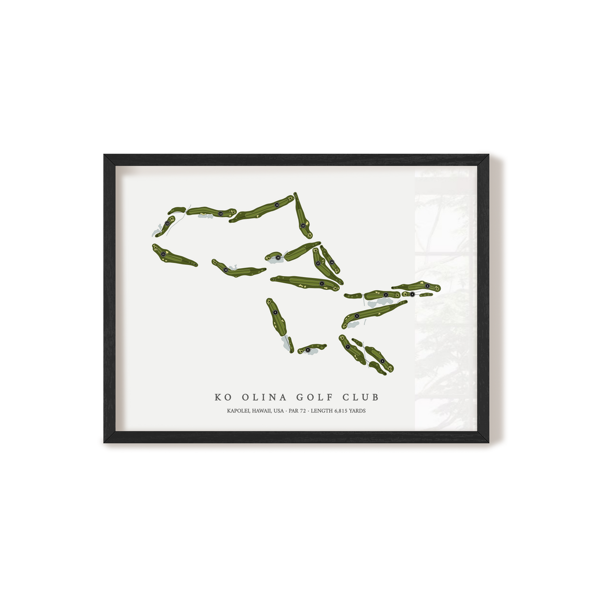 Ko Olina Golf Club | Golf Course Map