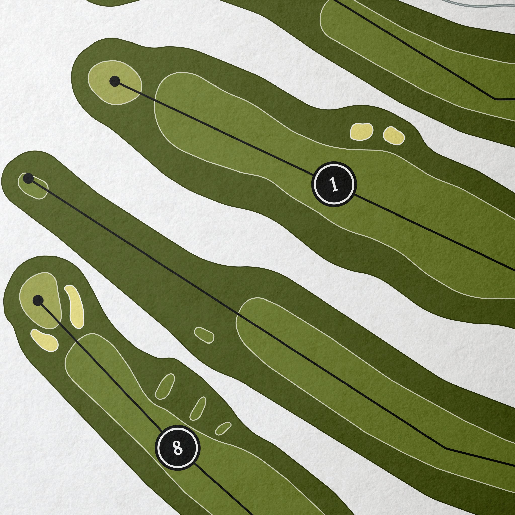 Lebanon Country Club | Golf Course Print | Close+Up 