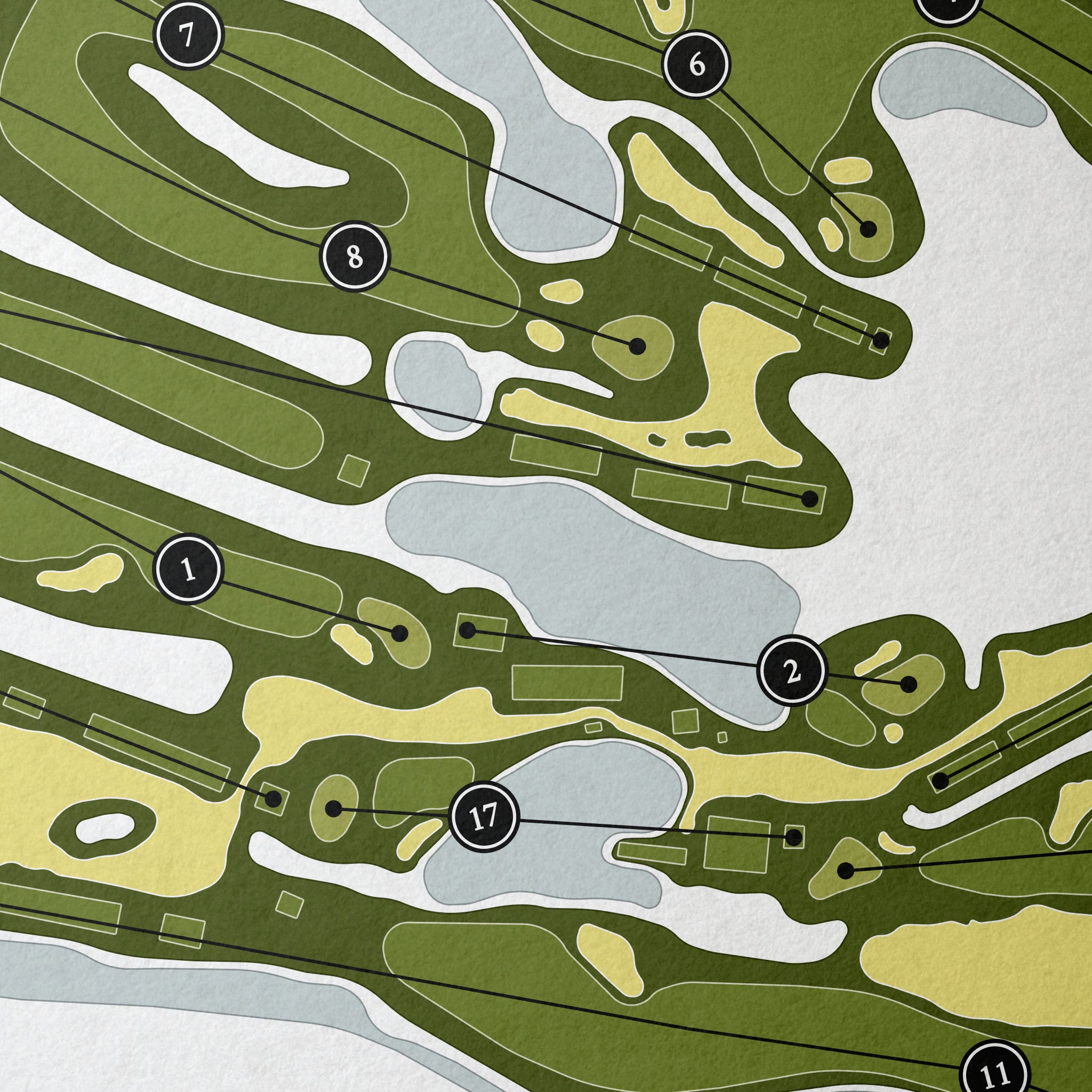 Lemon Bay Golf Club | Golf Course Map | Close+Up