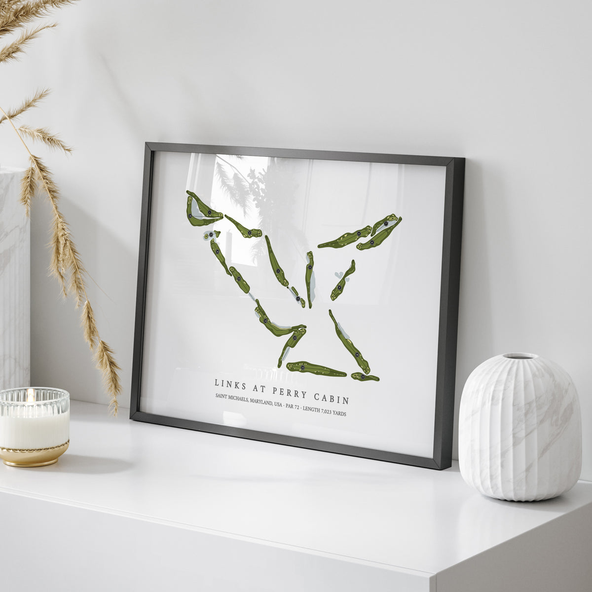 Links at Perry Cabin | Golf Course Map | On Table 